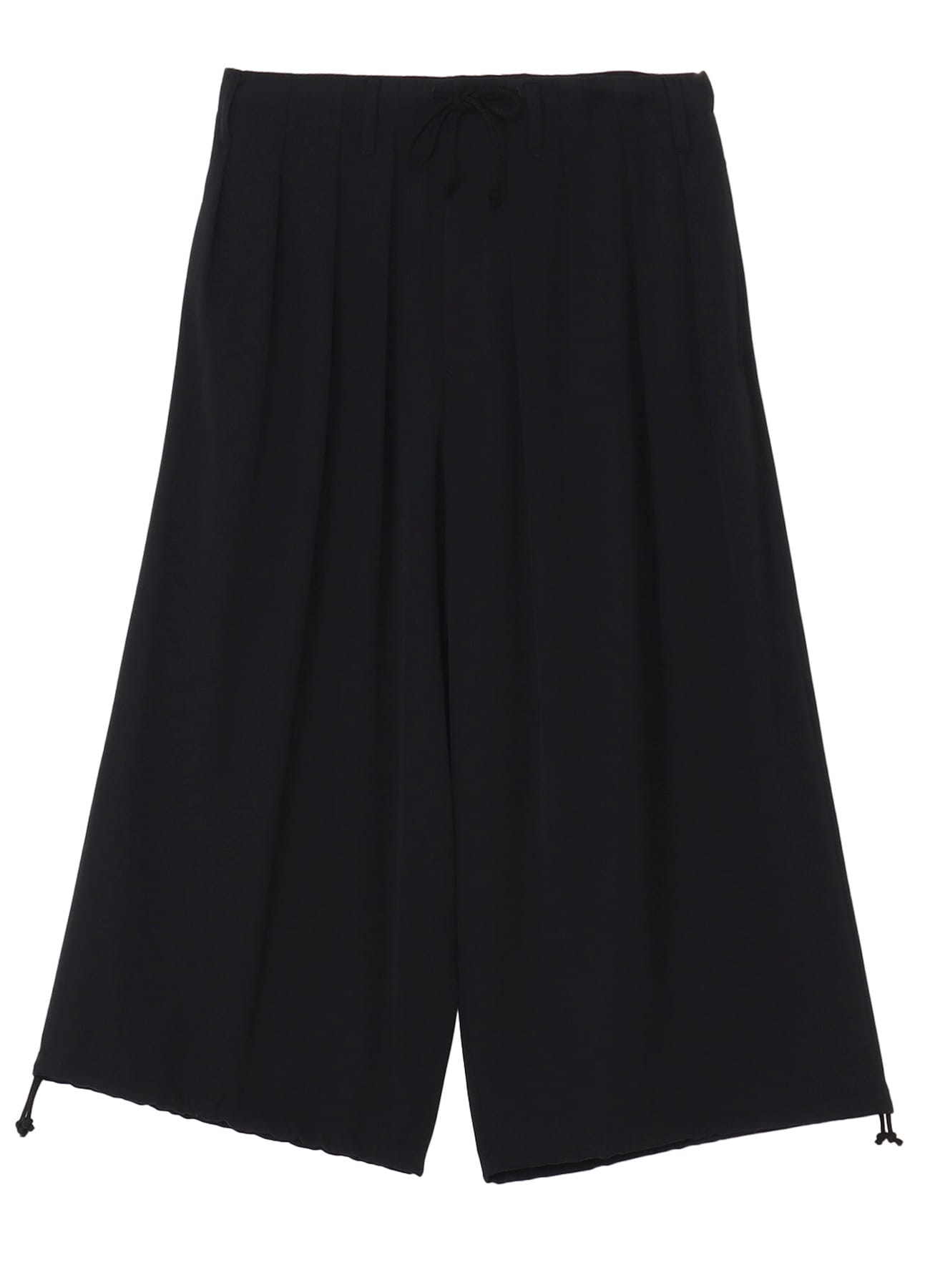 WOOL GABARDINE STANDARD BALOON PANTS