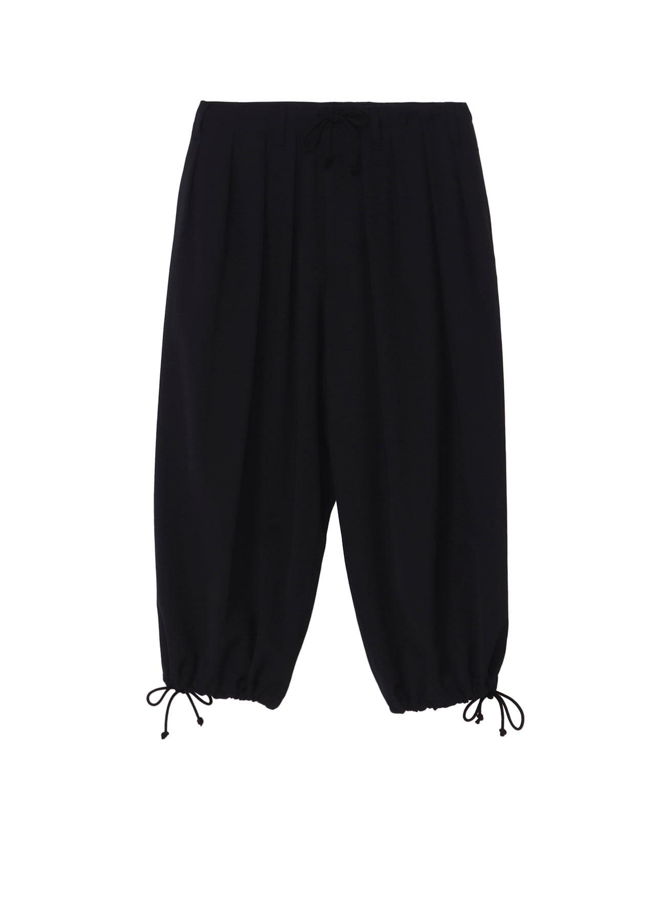 WOOL GABARDINE STANDARD BALOON PANTS