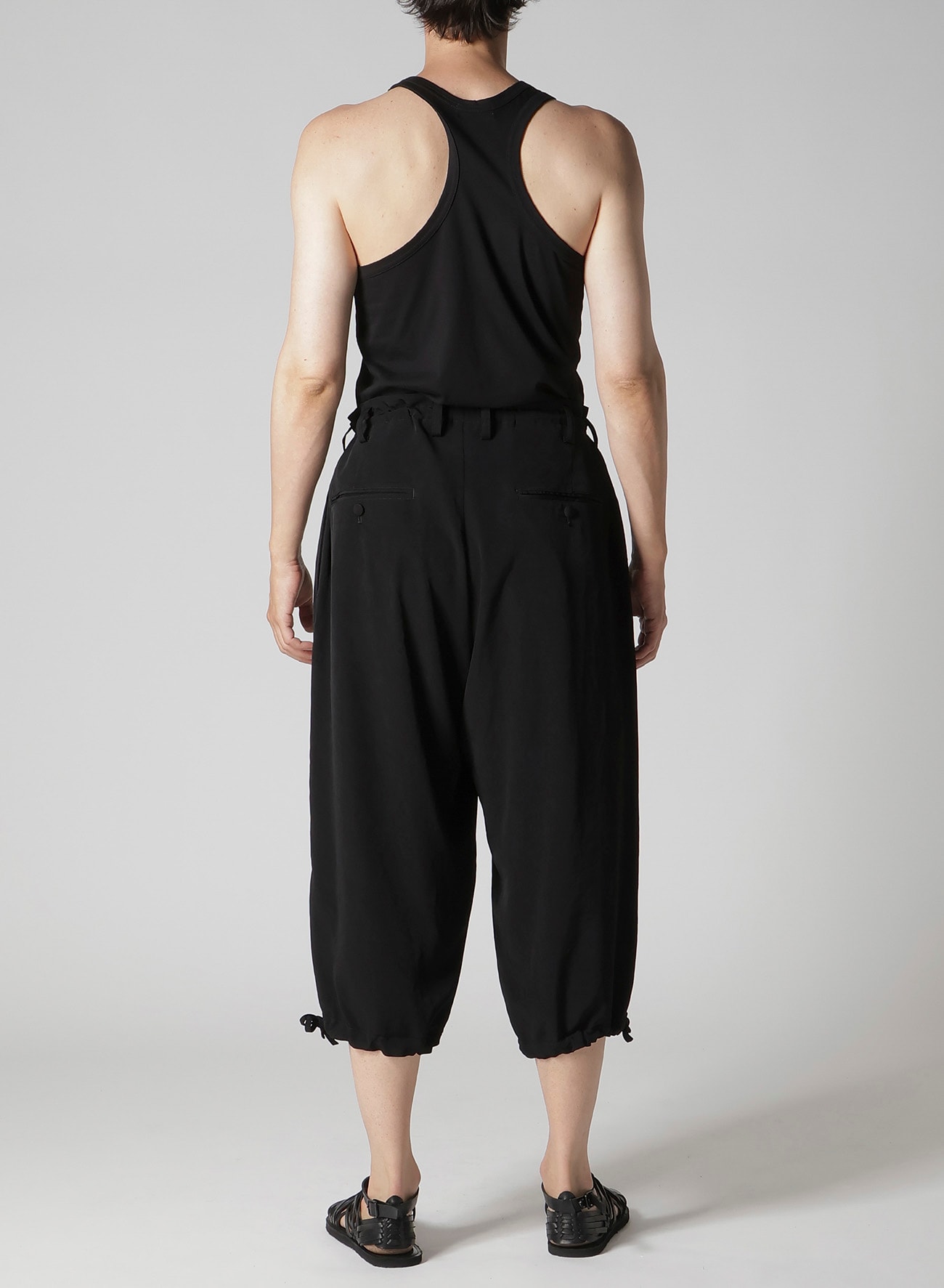 TA TUXEDO COIN POCKET HEM OPEN PANTS