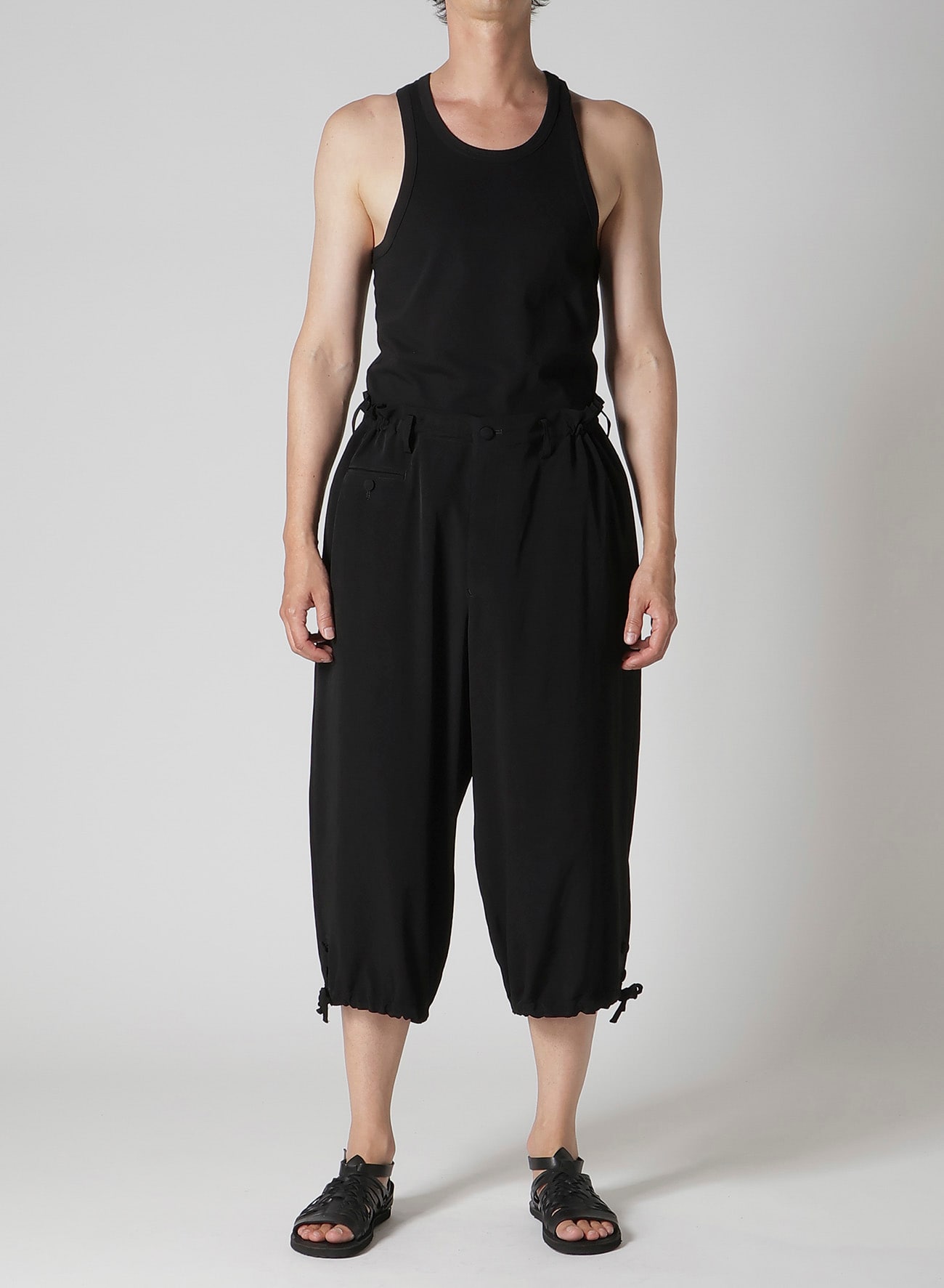 TA TUXEDO COIN POCKET HEM OPEN PANTS