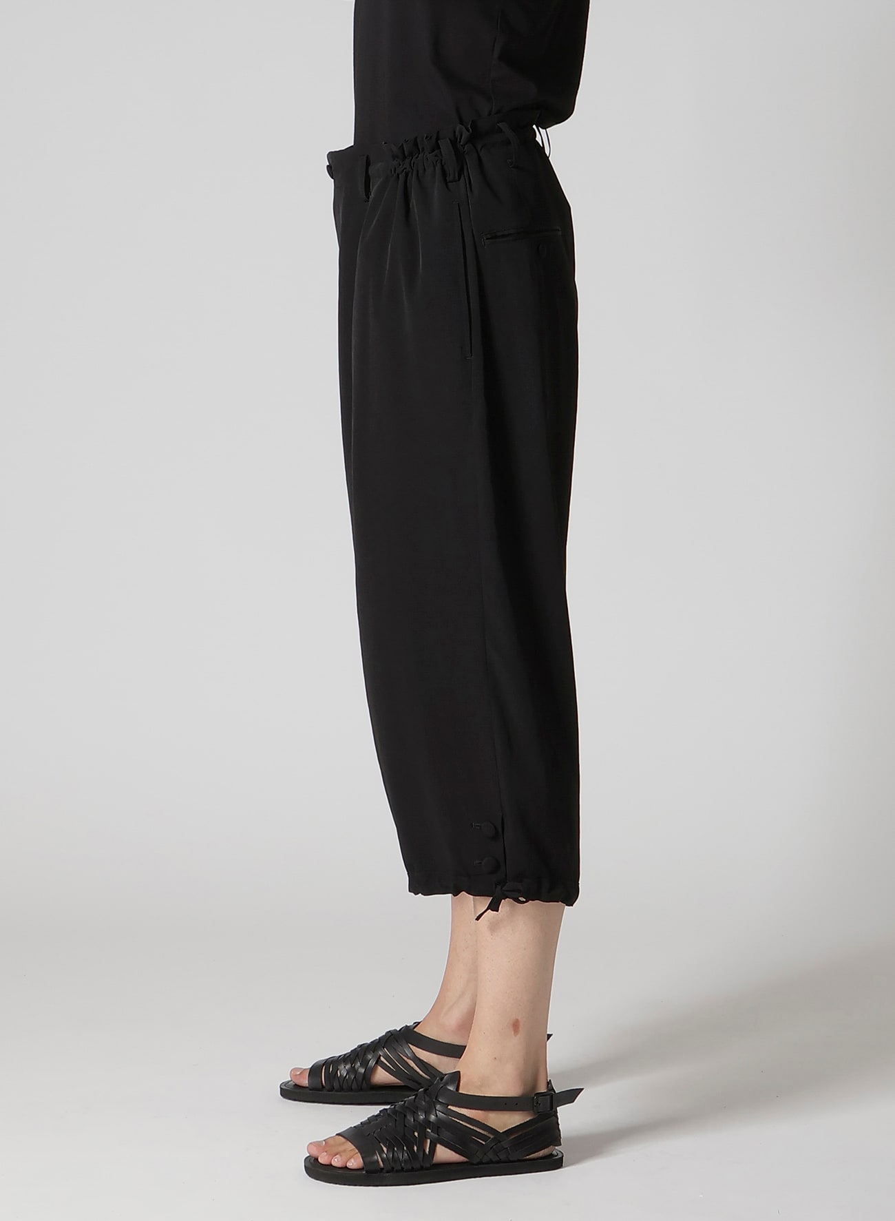 TA TUXEDO COIN POCKET HEM OPEN PANTS