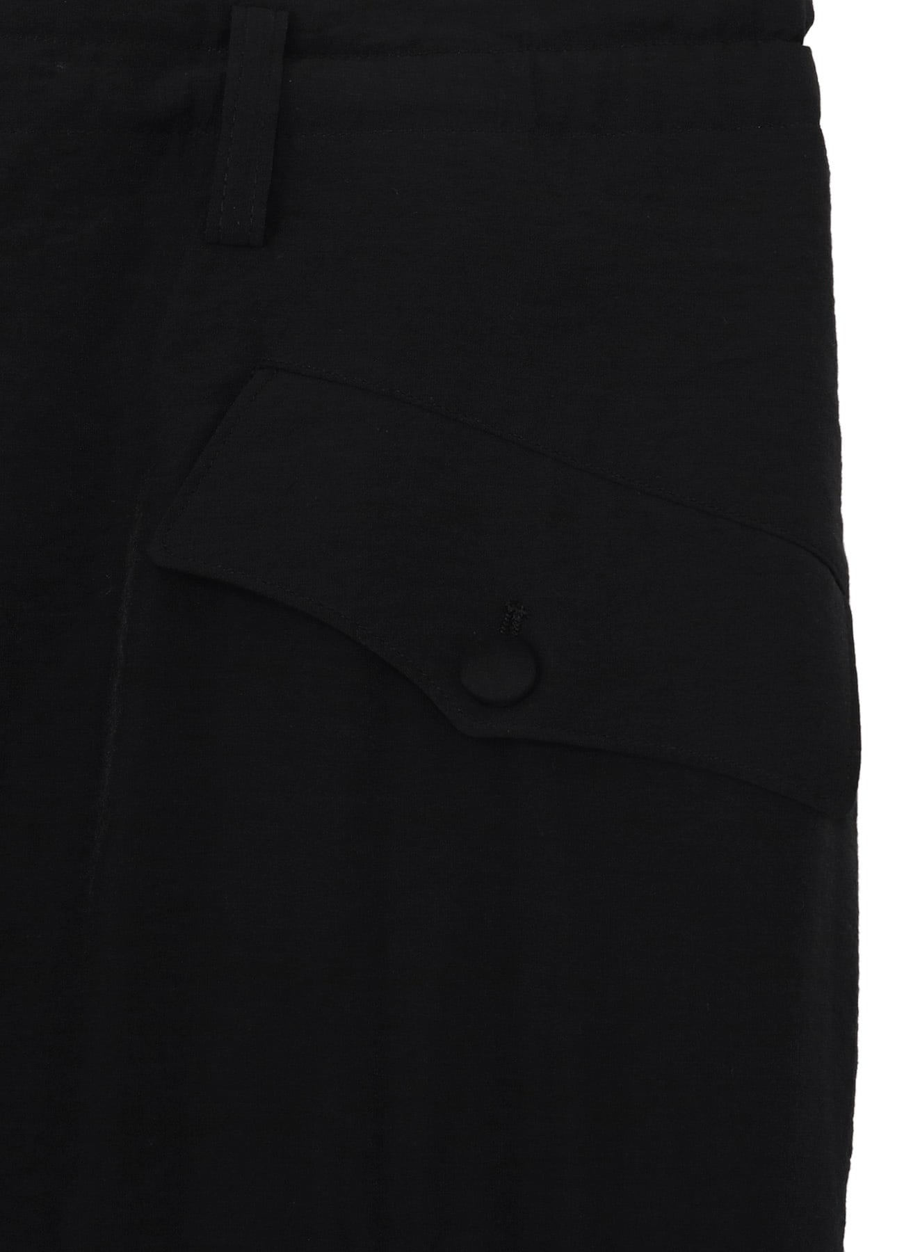 <PIECE UNIQUE/AOYAMA>RY/ NY/ CU LAWN RANDOM PK HEM TAB PANTS