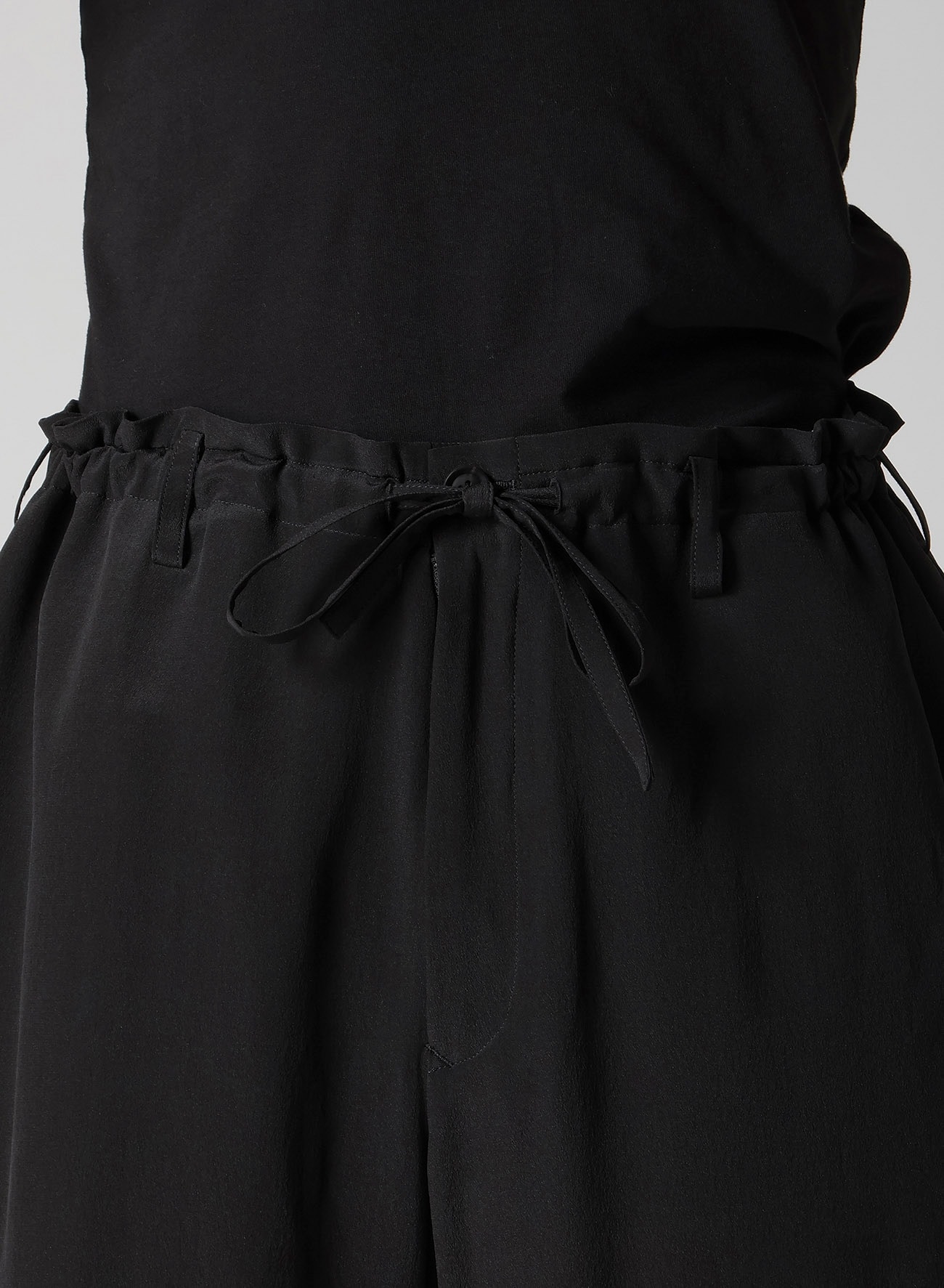 CREPE DE CHINE CHINA STRING PANTS