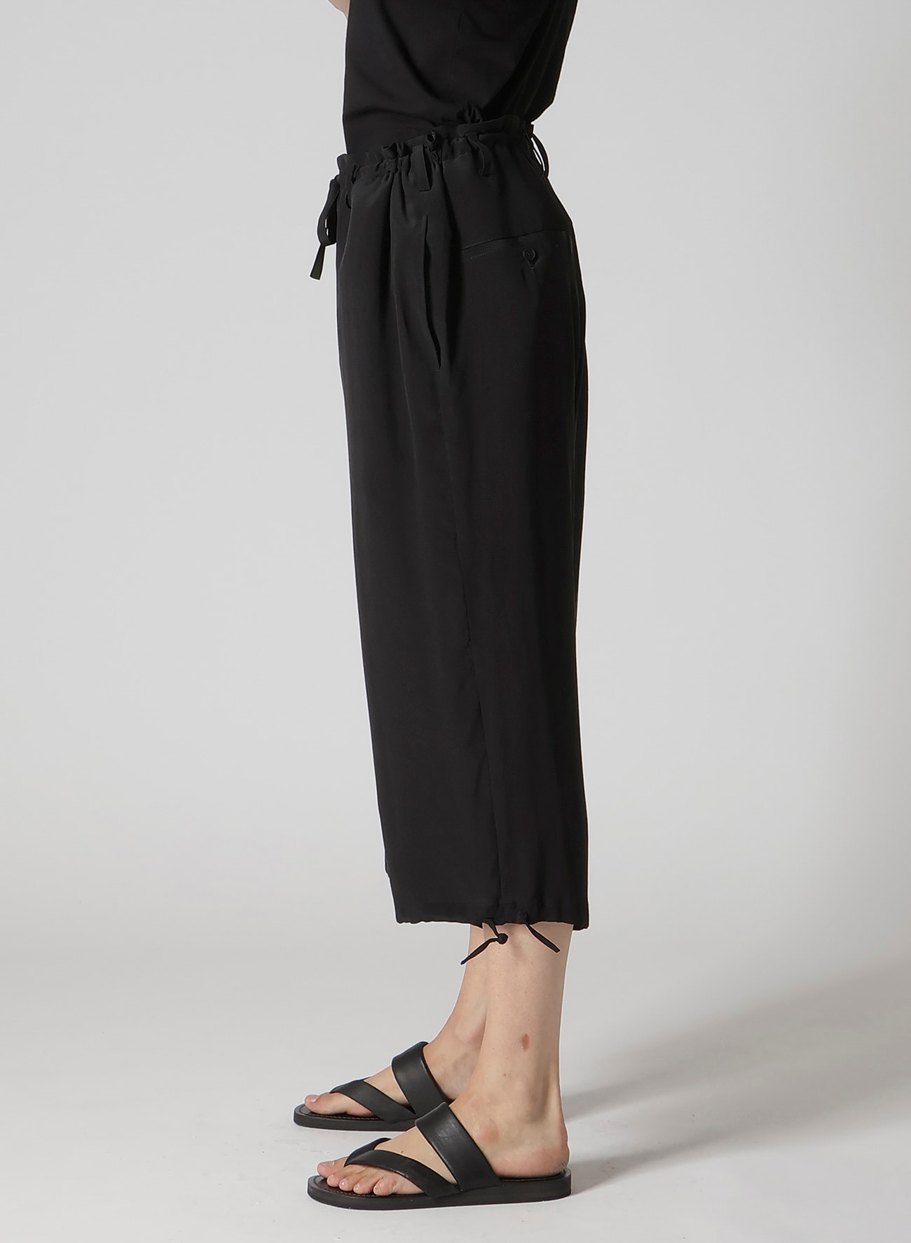 CREPE DE CHINE CHINA STRING PANTS