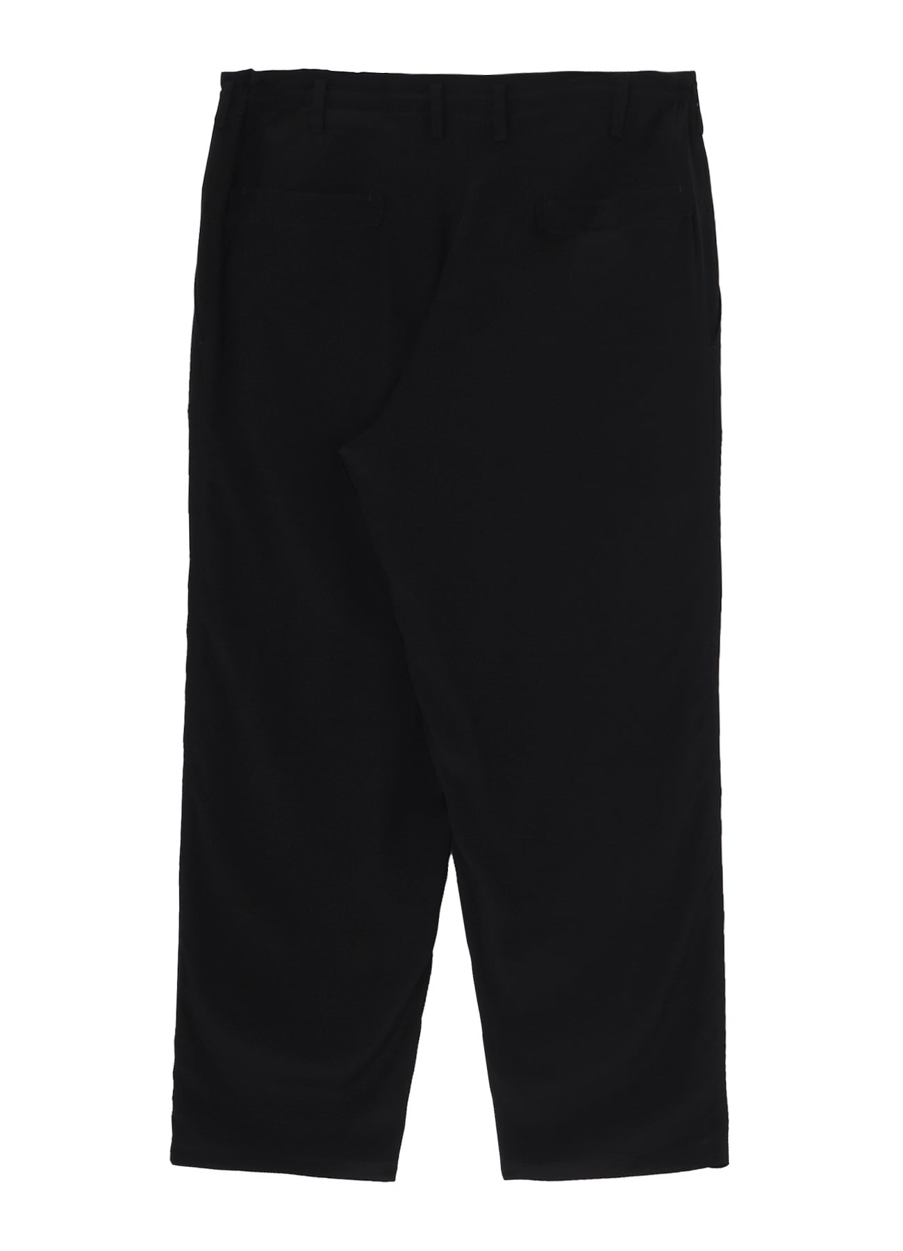 CREPE DE CHINE DESIGNED BOX POCKET PANTS