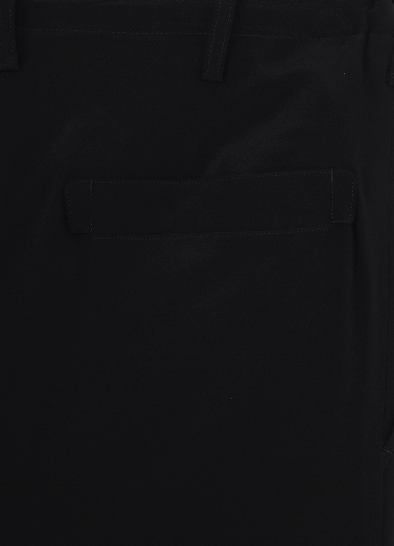 CREPE DE CHINE DESIGNED BOX POCKET PANTS