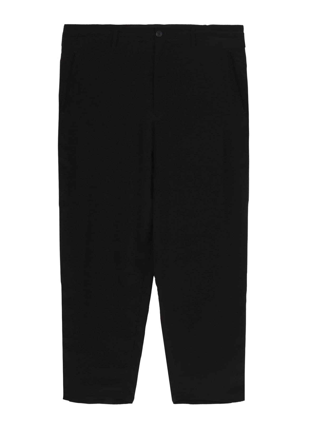 CREPE DE CHINE TRIANGLE TAB SLIM PANTS