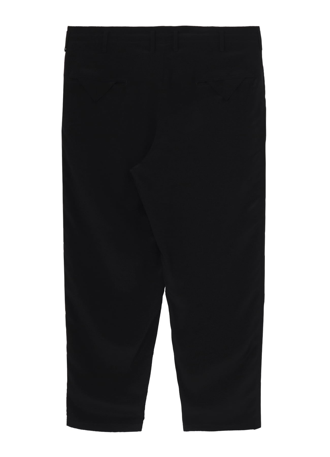 CREPE DE CHINE TRIANGLE TAB SLIM PANTS