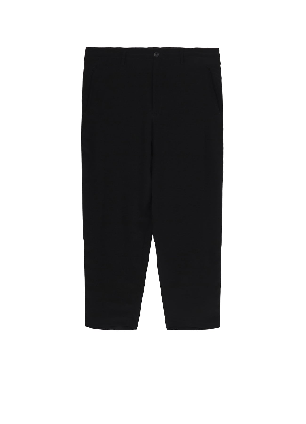 CREPE DE CHINE TRIANGLE TAB SLIM PANTS