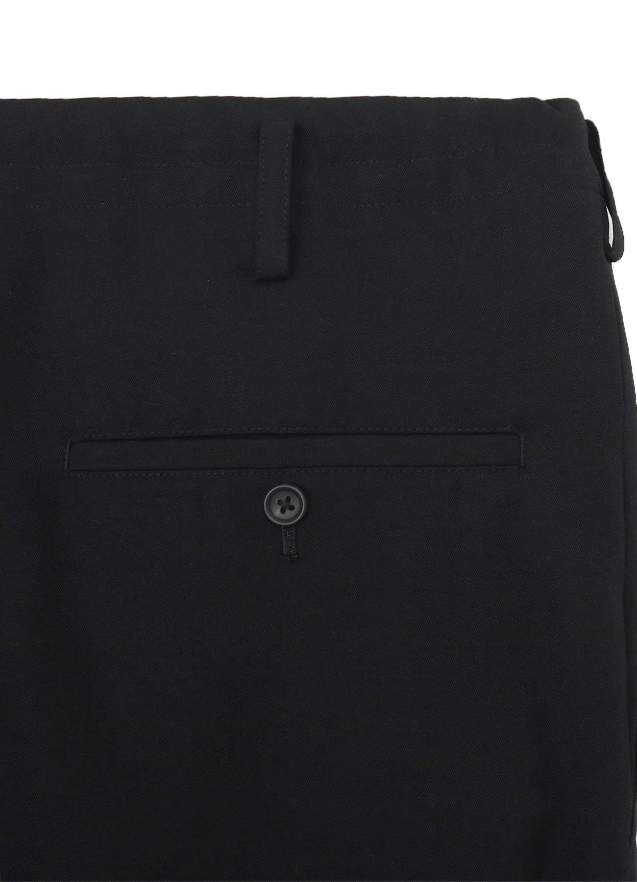 WOOL GABARDINE ST POCKET SHORTS
