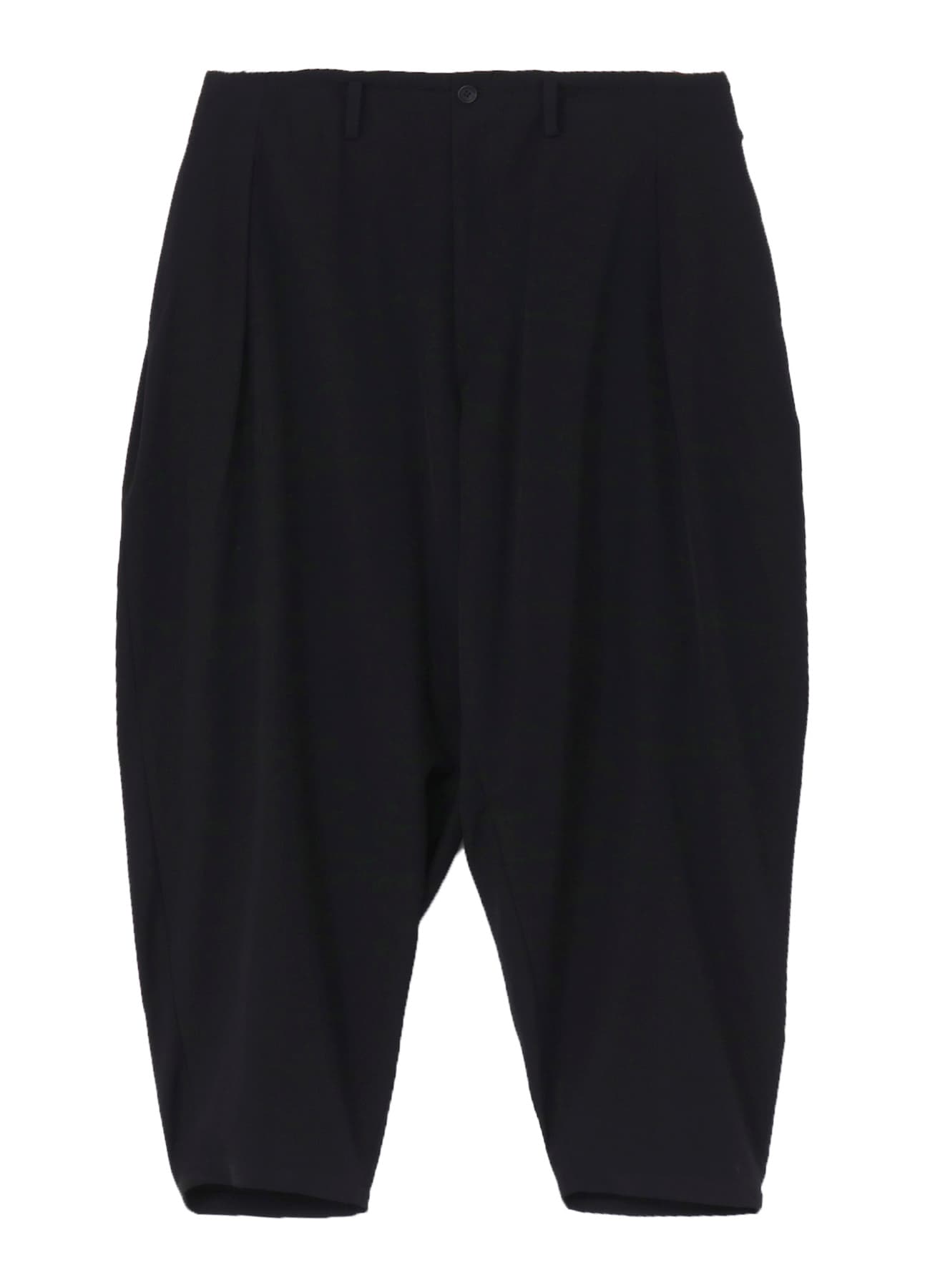 WOOL GABARDINE OUTER DRAPE PANTS