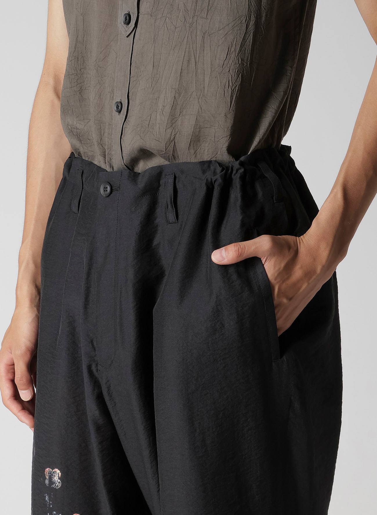 RY/ NY/ CU LAWN HEM TAB PANTS