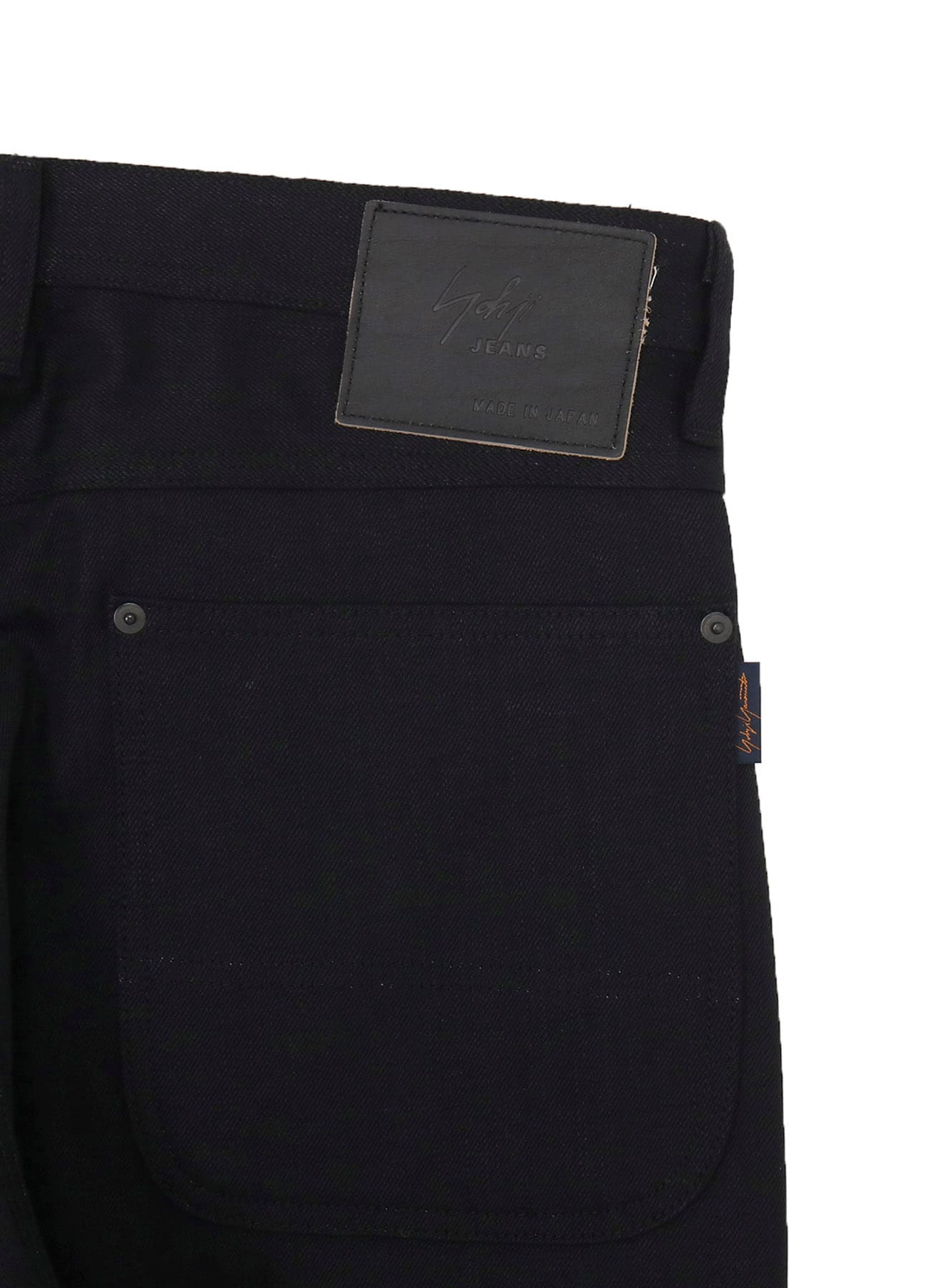 SELVEDGE DENIM BAKER PANTS BLACK
