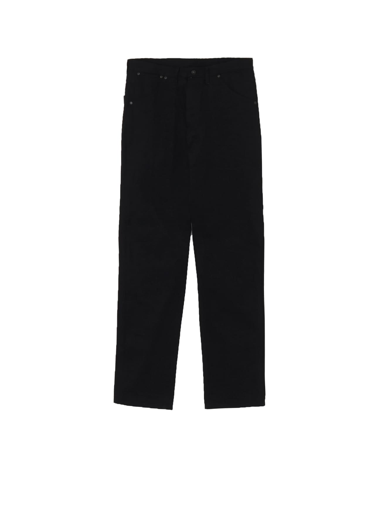 SELVEDGE DENIM BAKER PANTS BLACK