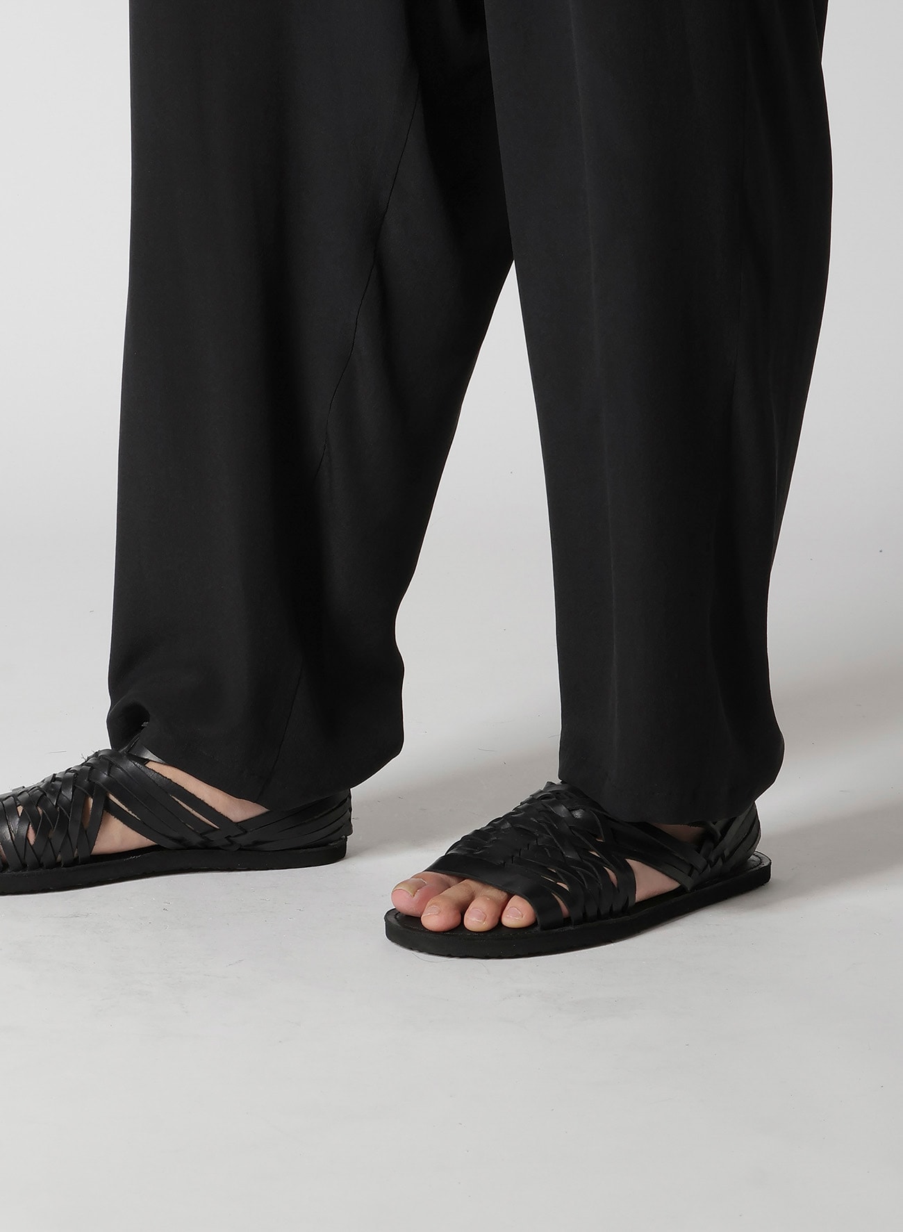 CREPE DE CHINE 1 TUCK PANTS