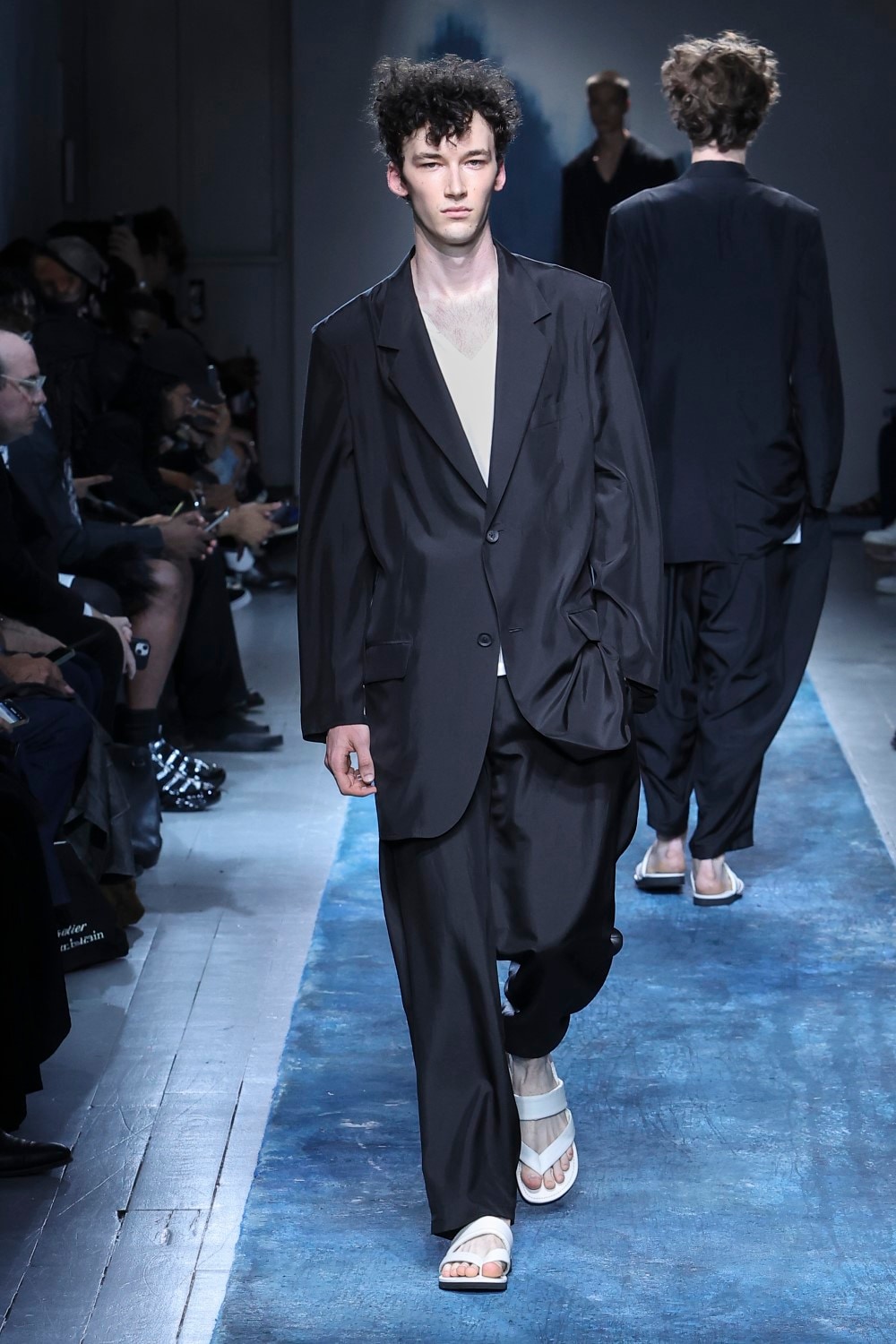 SILK HABUTAE 1 TUCK PANTS