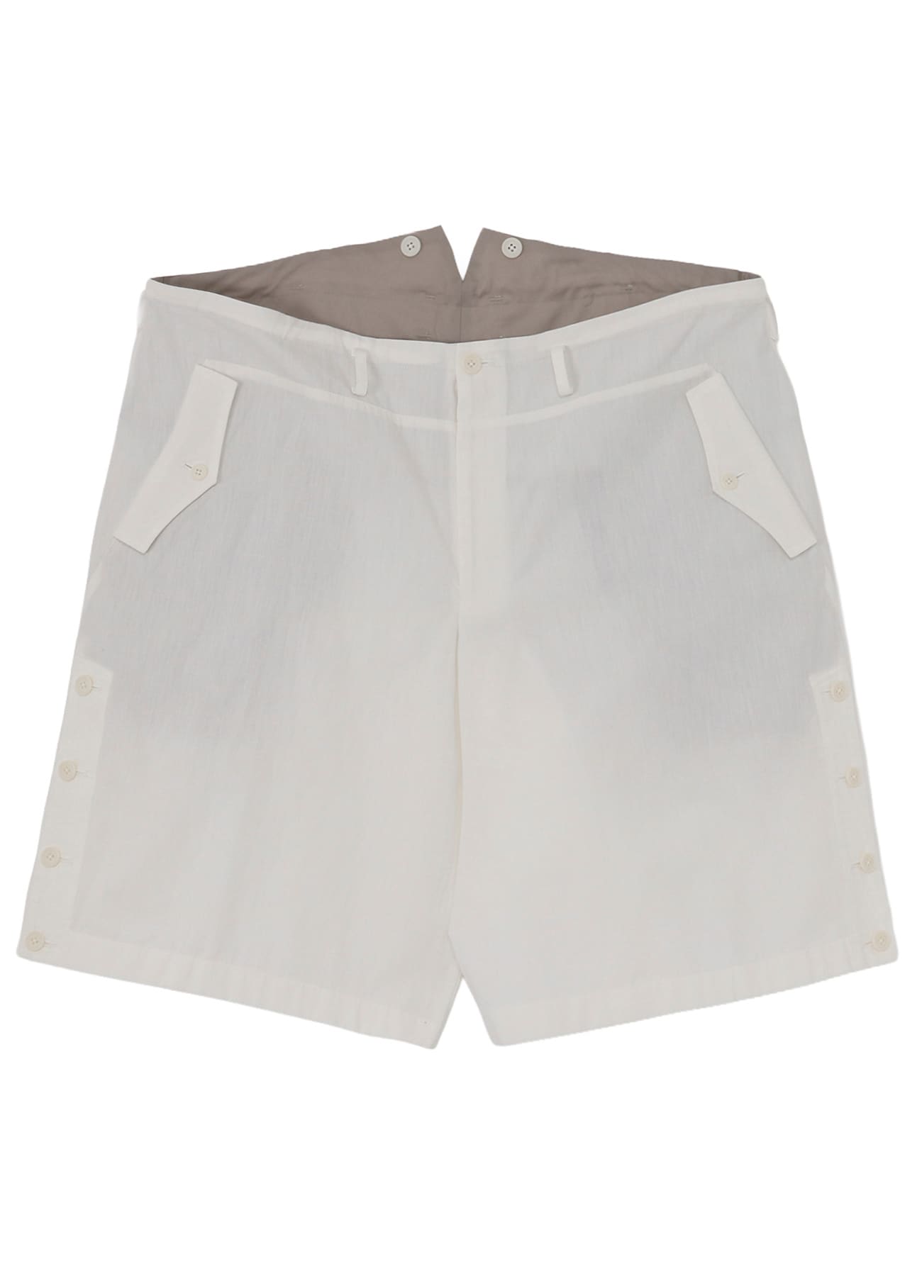 C/L CANVAS  PANELED HALF PANTS