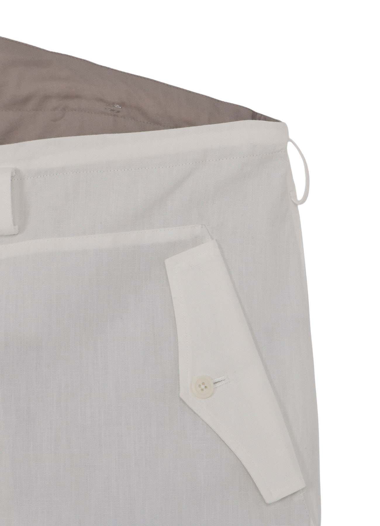 C/L CANVAS  PANELED HALF PANTS