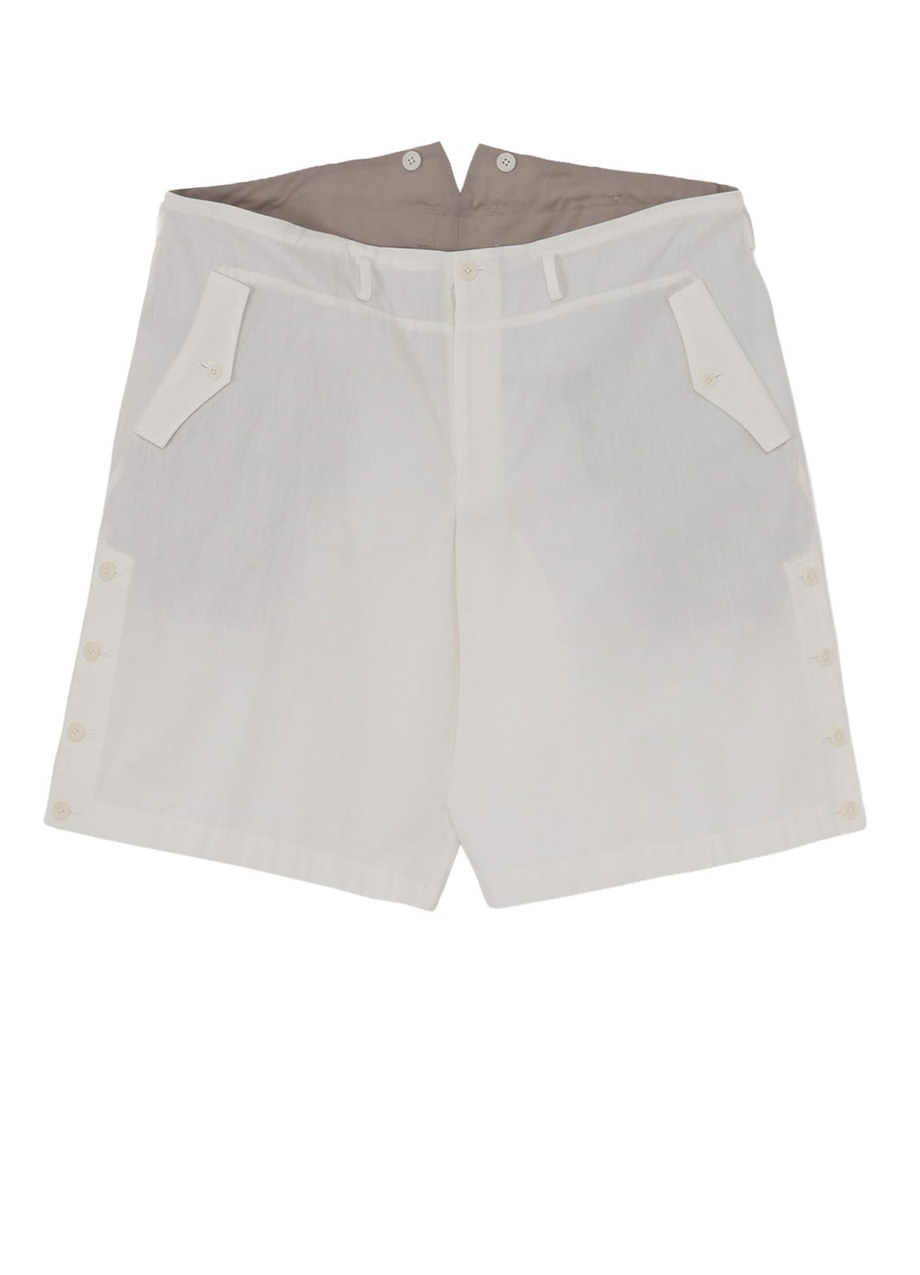 C/L CANVAS  PANELED HALF PANTS