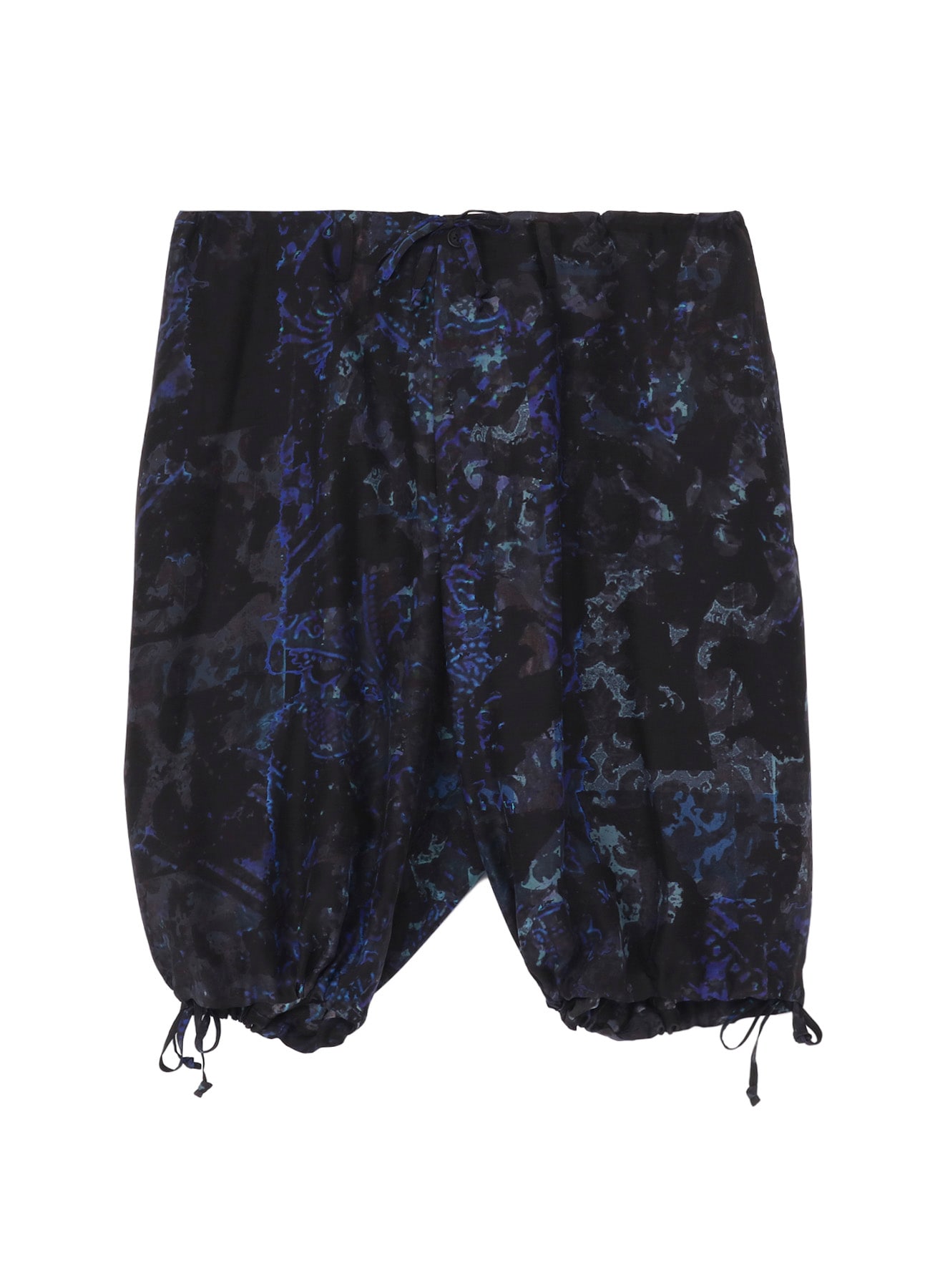 SEA MOTIF/LINING PRINTED SHORT PANTS