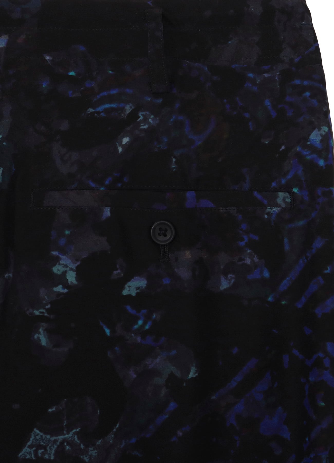 SEA MOTIF/LINING PRINTED SHORT PANTS