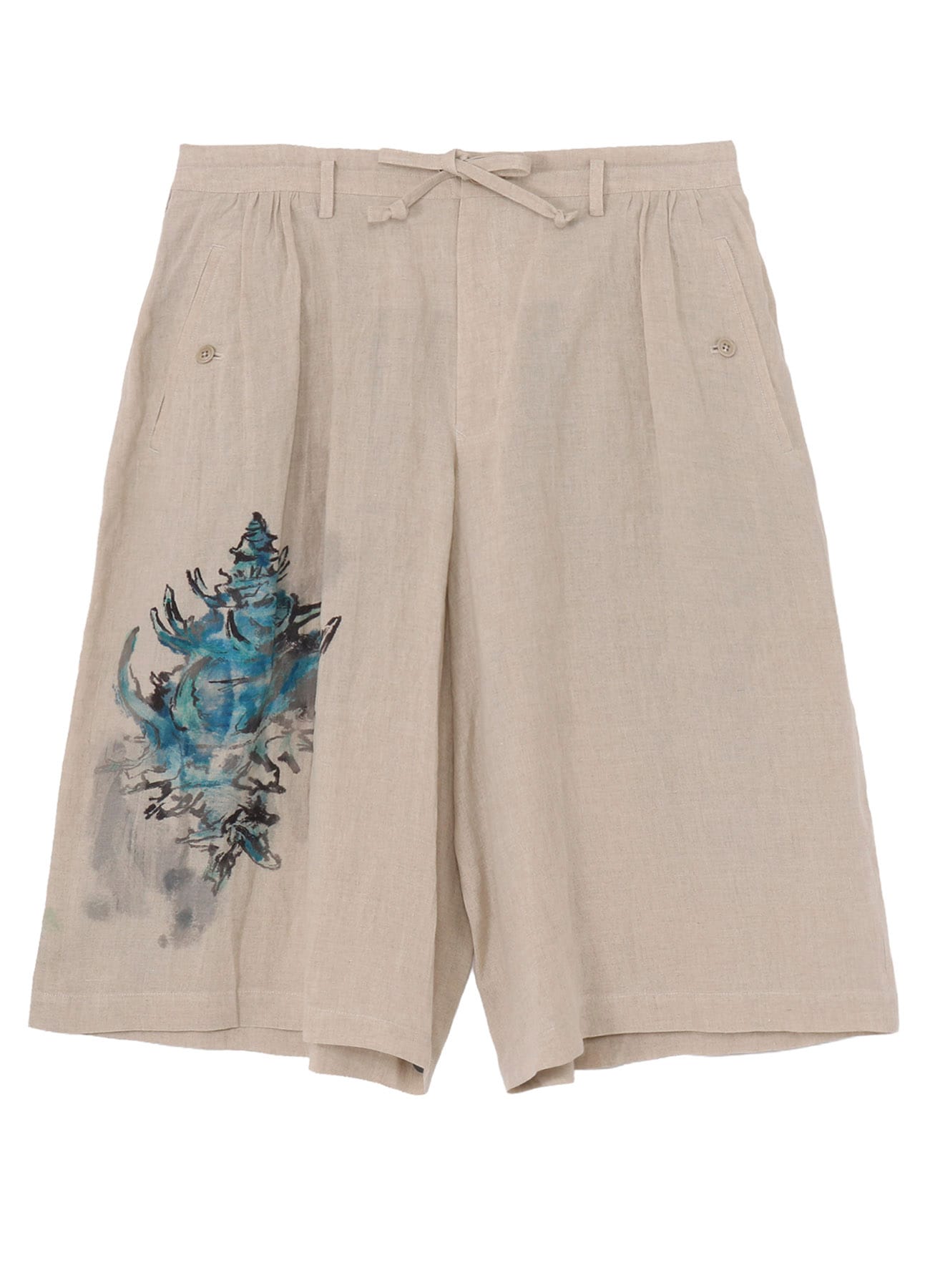 <PIECE UNIQUE/AOYAMA>SEA CREATURE PRINTED SHORT PANTS