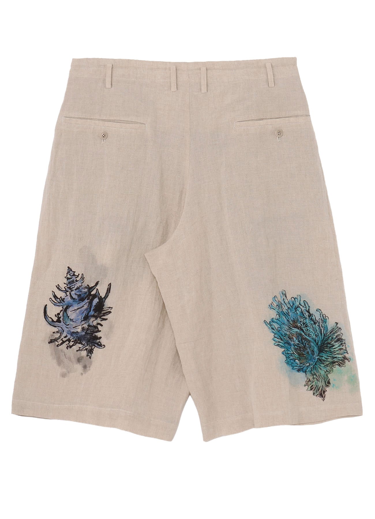<PIECE UNIQUE/AOYAMA>SEA CREATURE PRINTED SHORT PANTS