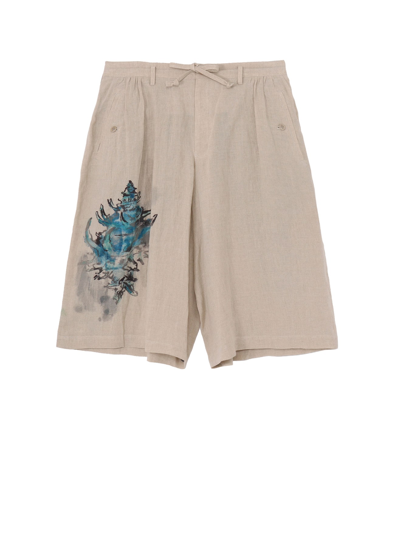 <PIECE UNIQUE/AOYAMA>SEA CREATURE PRINTED SHORT PANTS
