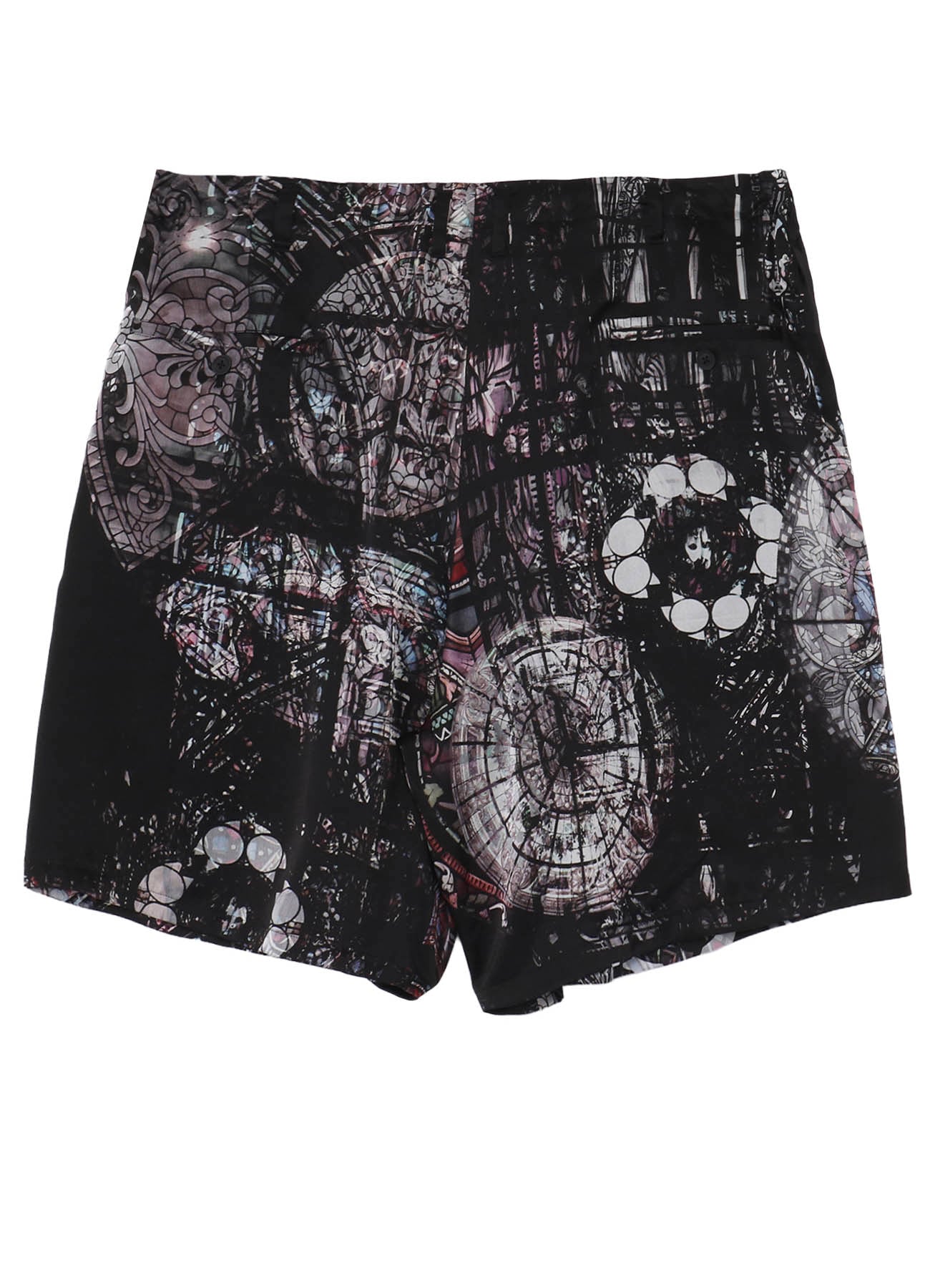 INK / LINING WIDE PRINT SHORT PANTS