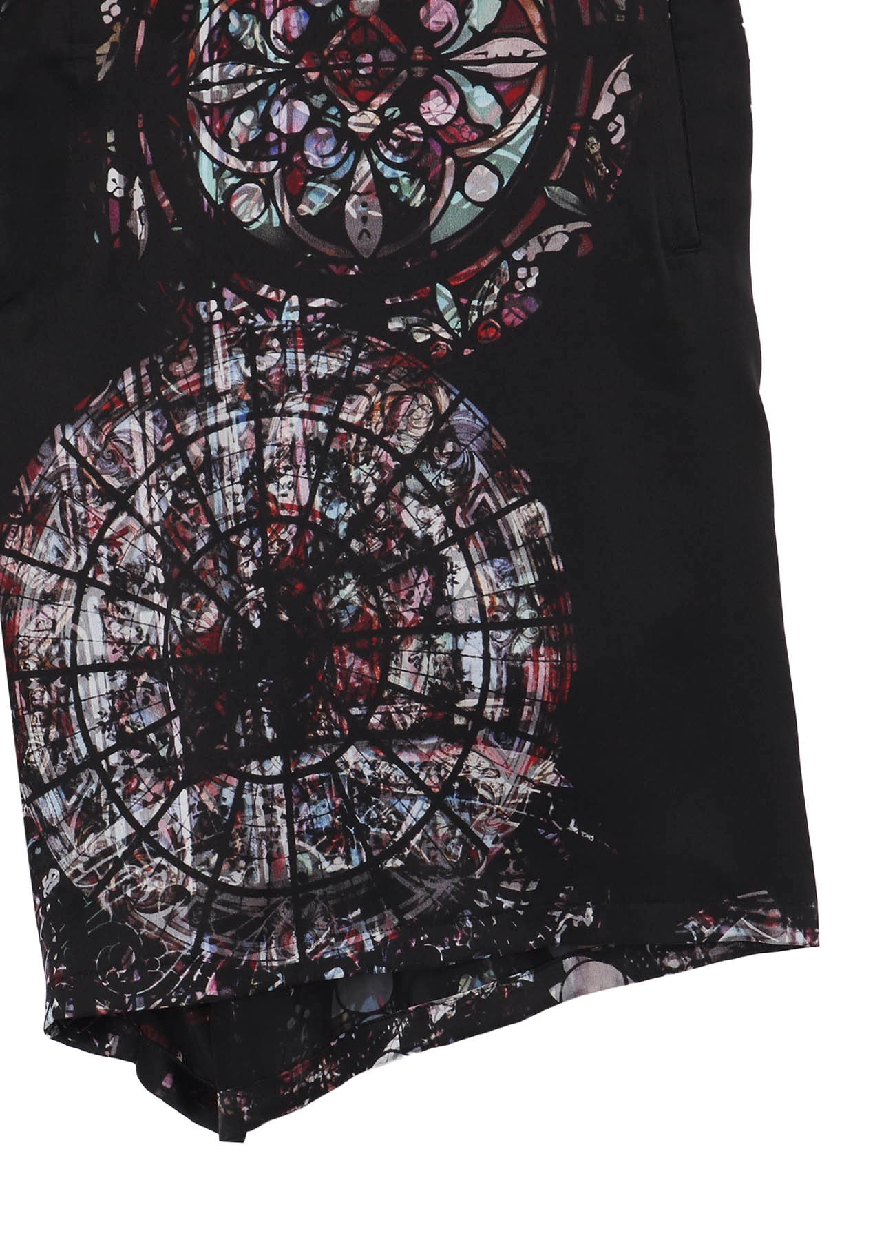 INK / LINING WIDE PRINT SHORT PANTS