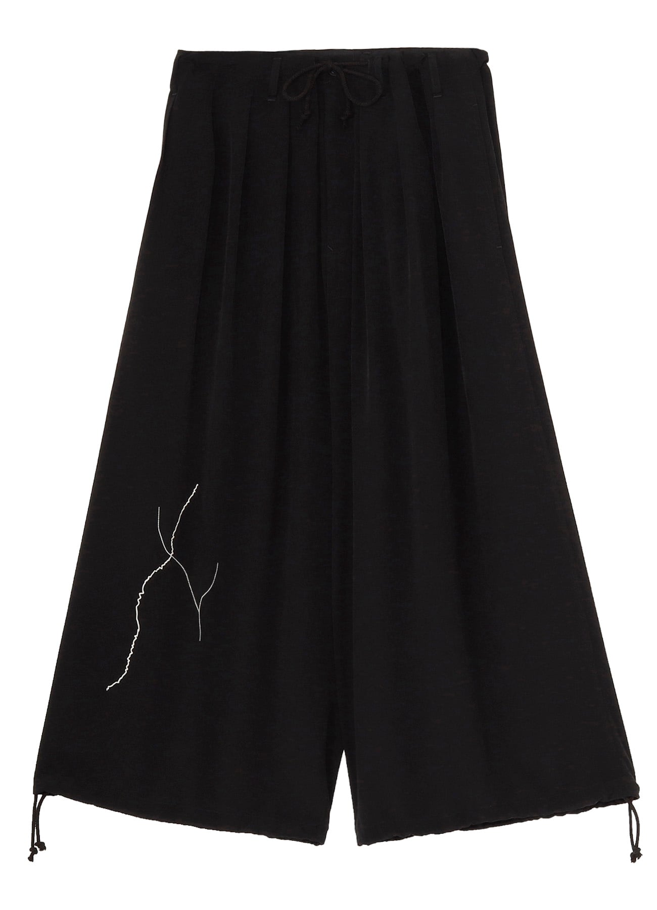 TA TUXEDO EMBROIDERED BALLOON PANTS