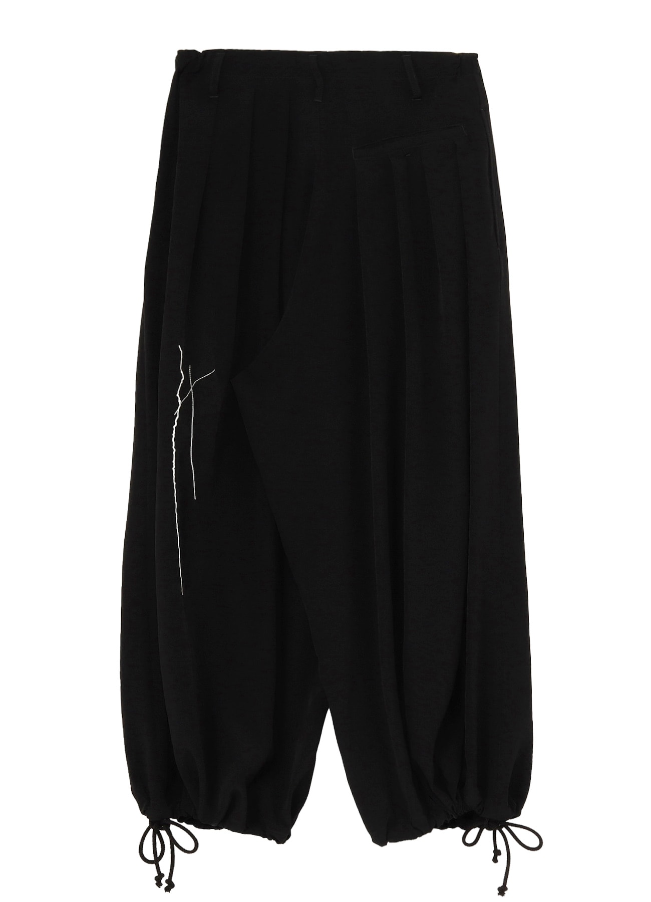 TA TUXEDO EMBROIDERED BALLOON PANTS