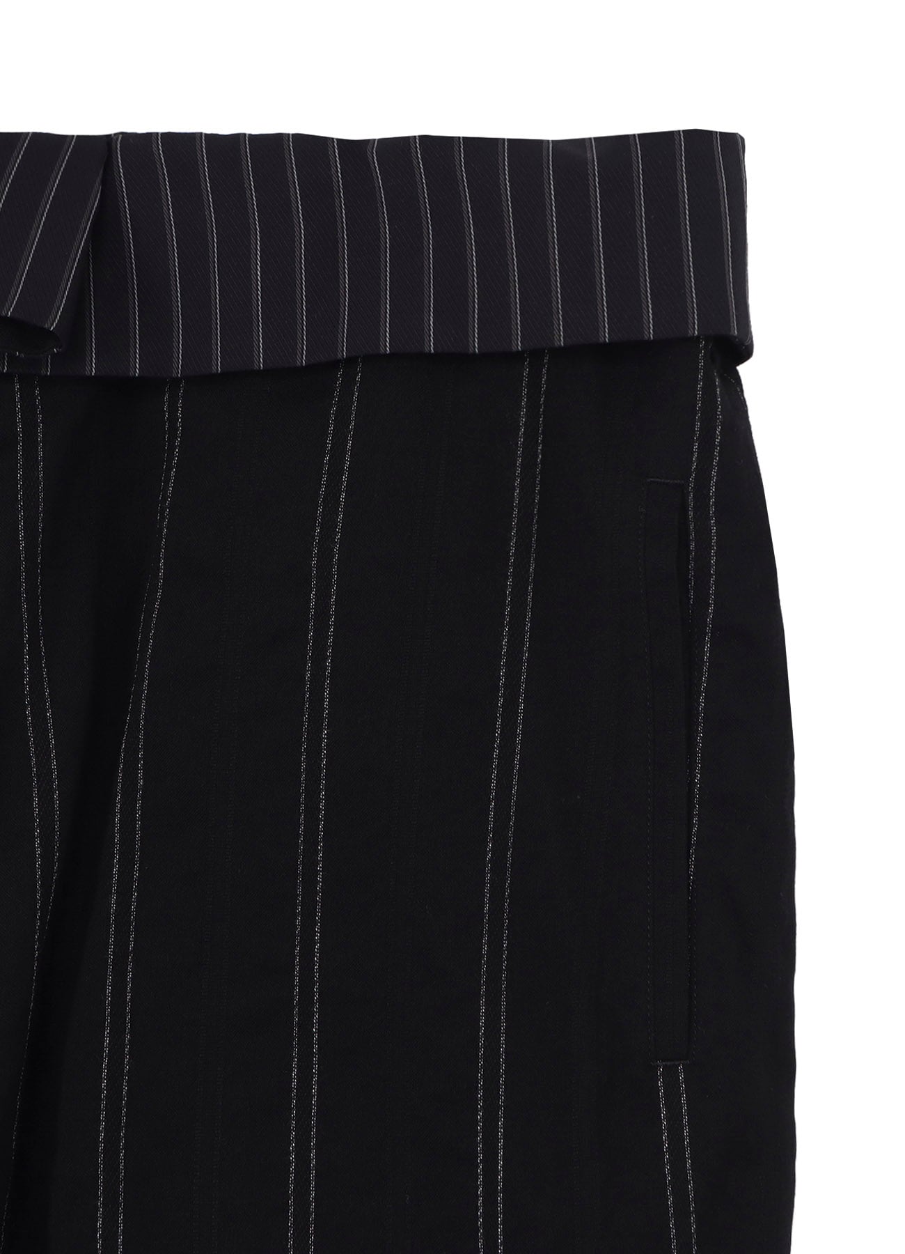 <PIECE UNIQUE/AOYAMA>C/RY STRIPE PATTERN THAI PANTS