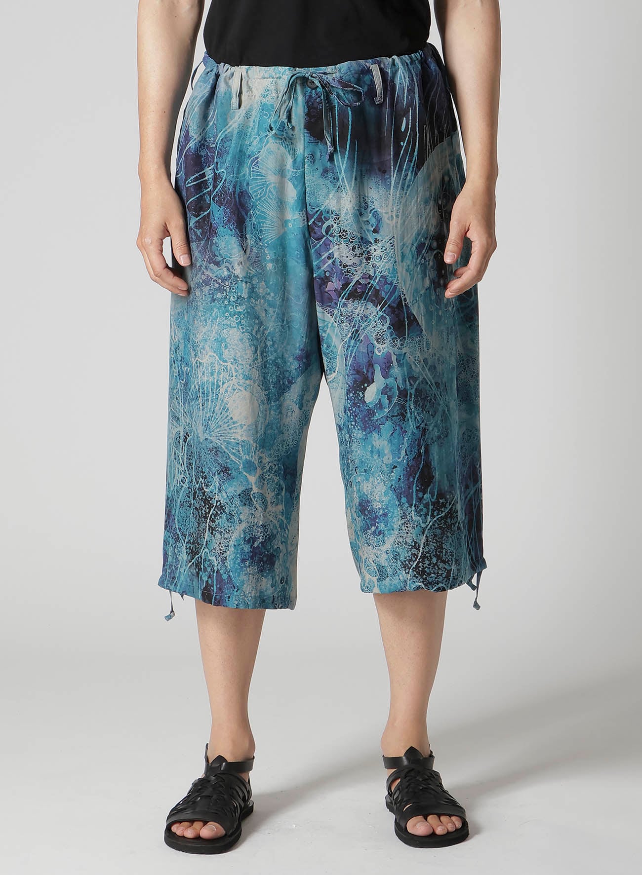 SEA PRINTED PANTS
