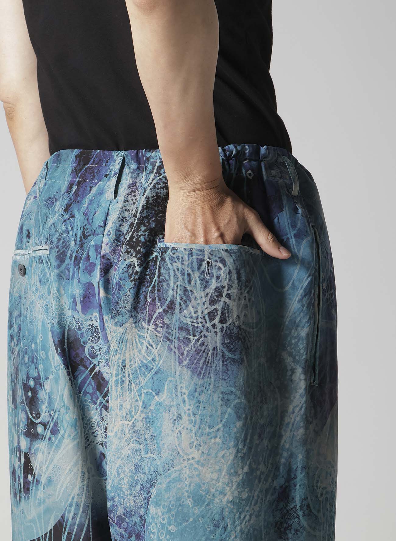 SEA PRINTED PANTS