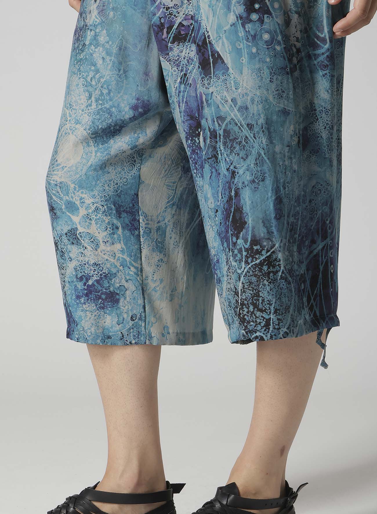 SEA PRINTED PANTS
