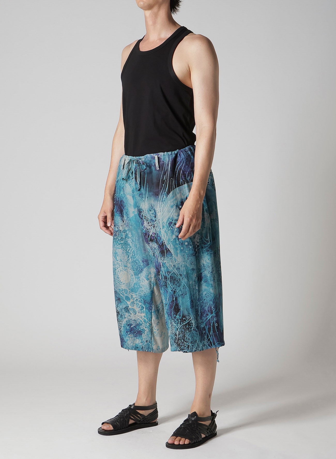 SEA PRINTED PANTS