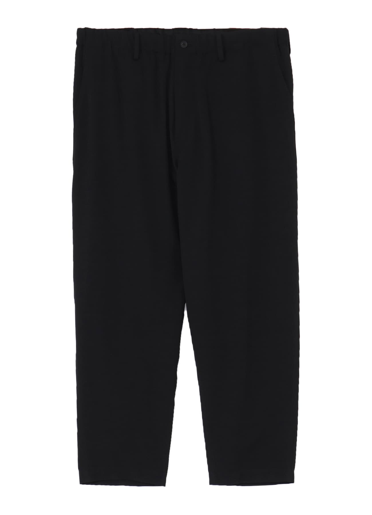 WOOL GABARDINE DOUBLE STITCH PANTS