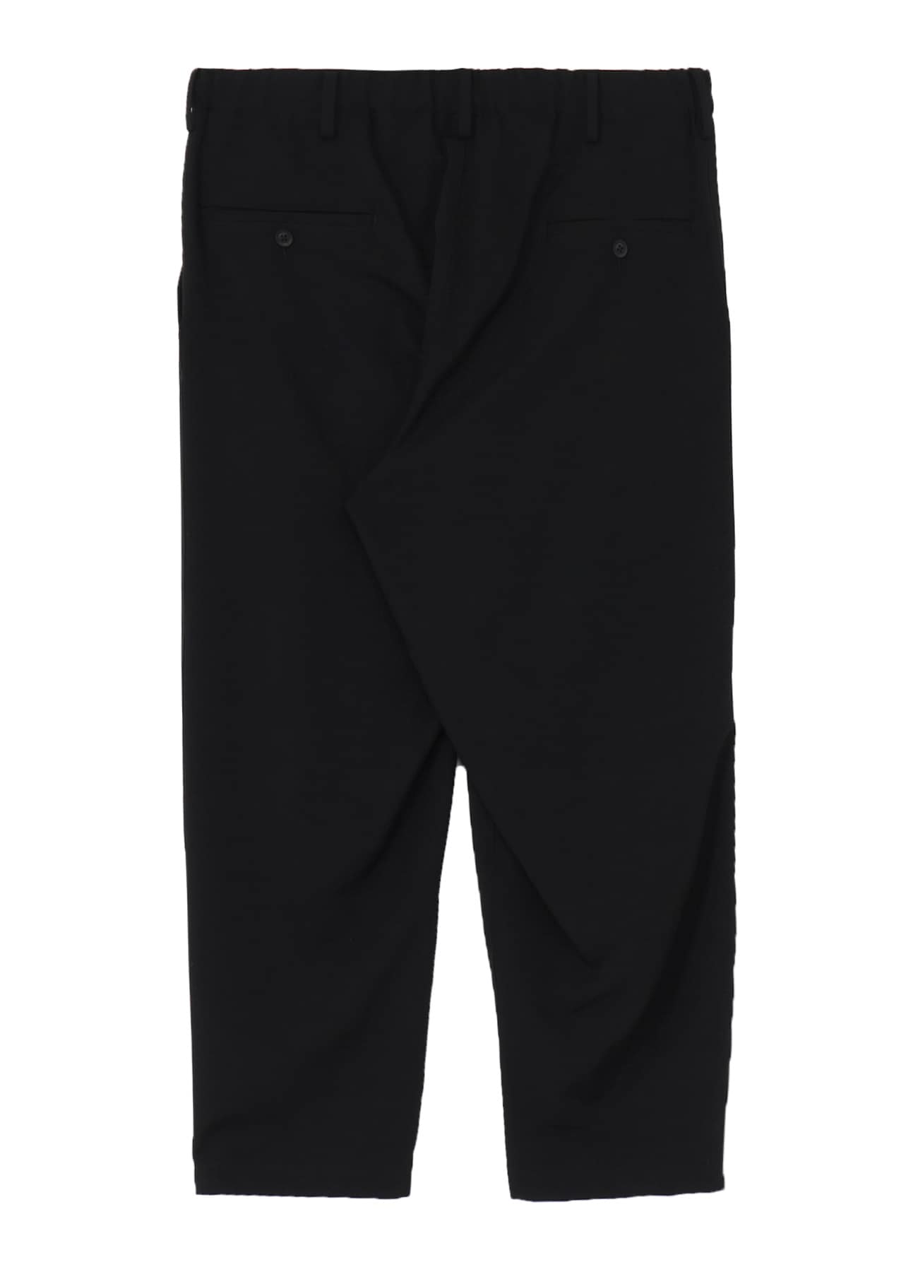 WOOL GABARDINE DOUBLE STITCH PANTS
