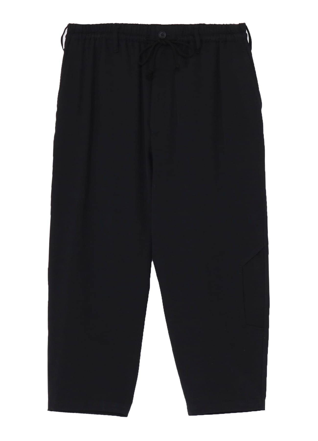 WOOL GABARDINE KNEE OPEN PANTS