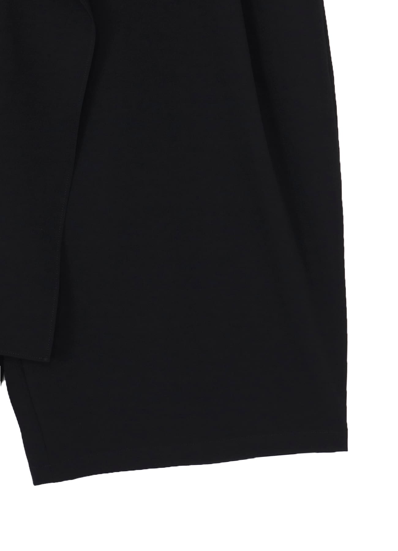 WOOL GABARDINE PLUSH CLOTH PANTS