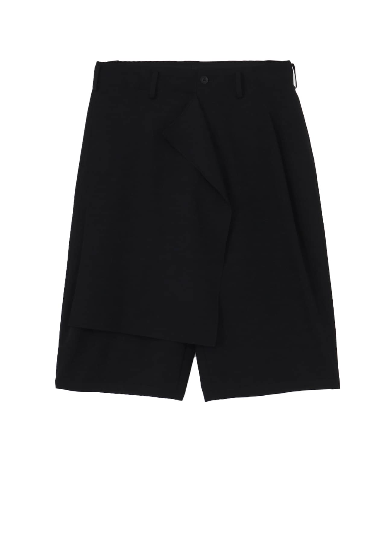 WOOL GABARDINE PLUSH CLOTH PANTS