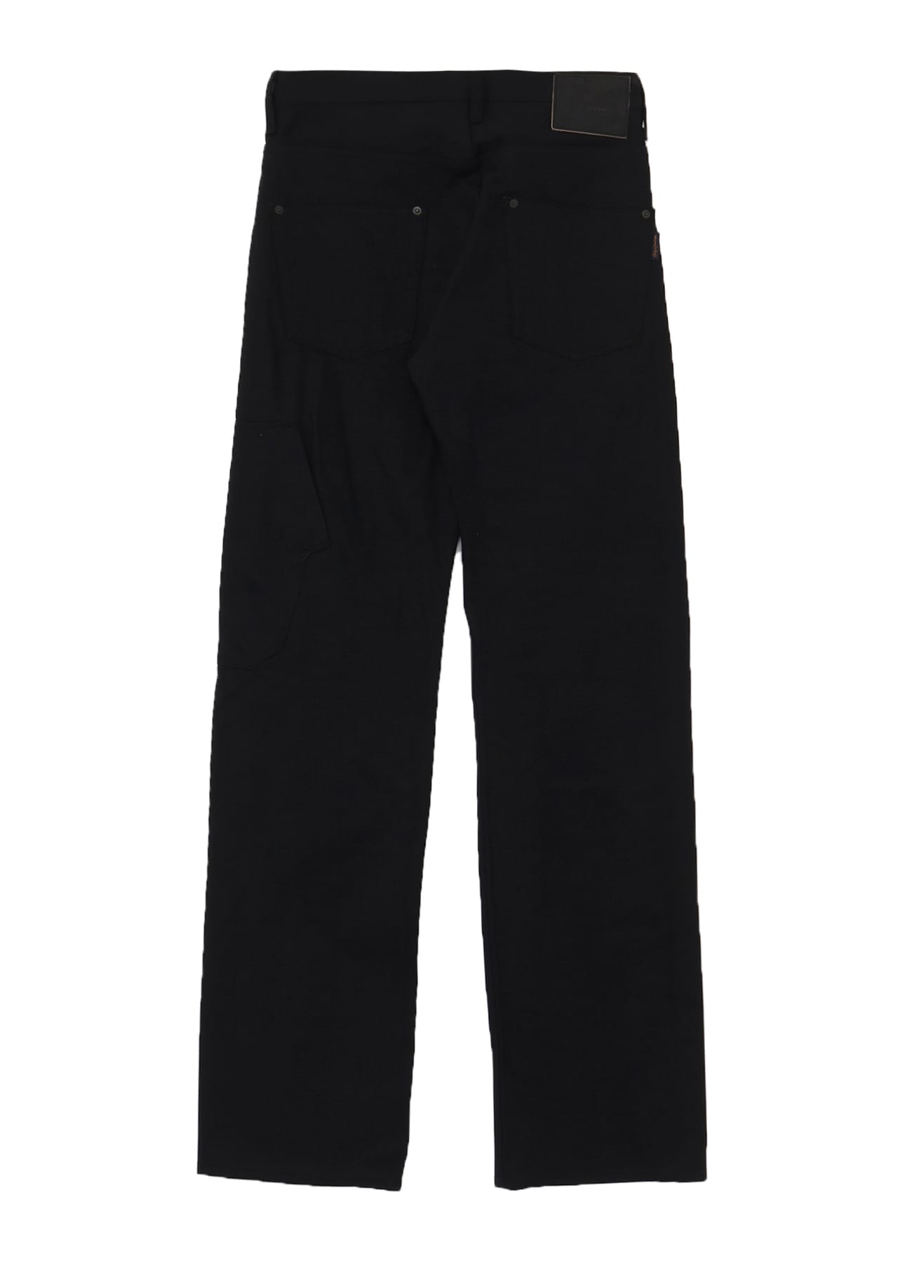 SELVEDGE DENIM SIDE POCKET PANTS BLACK