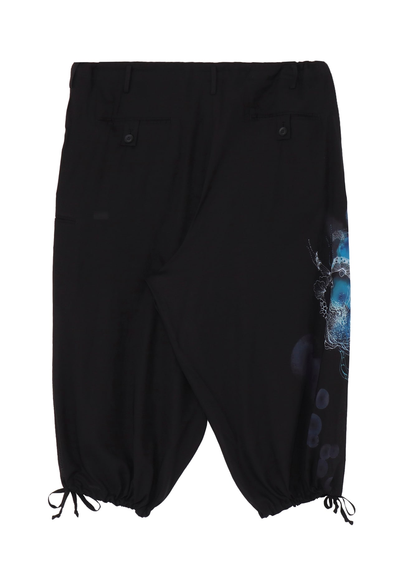 SEA PRINTED TAB POCKET PANTS