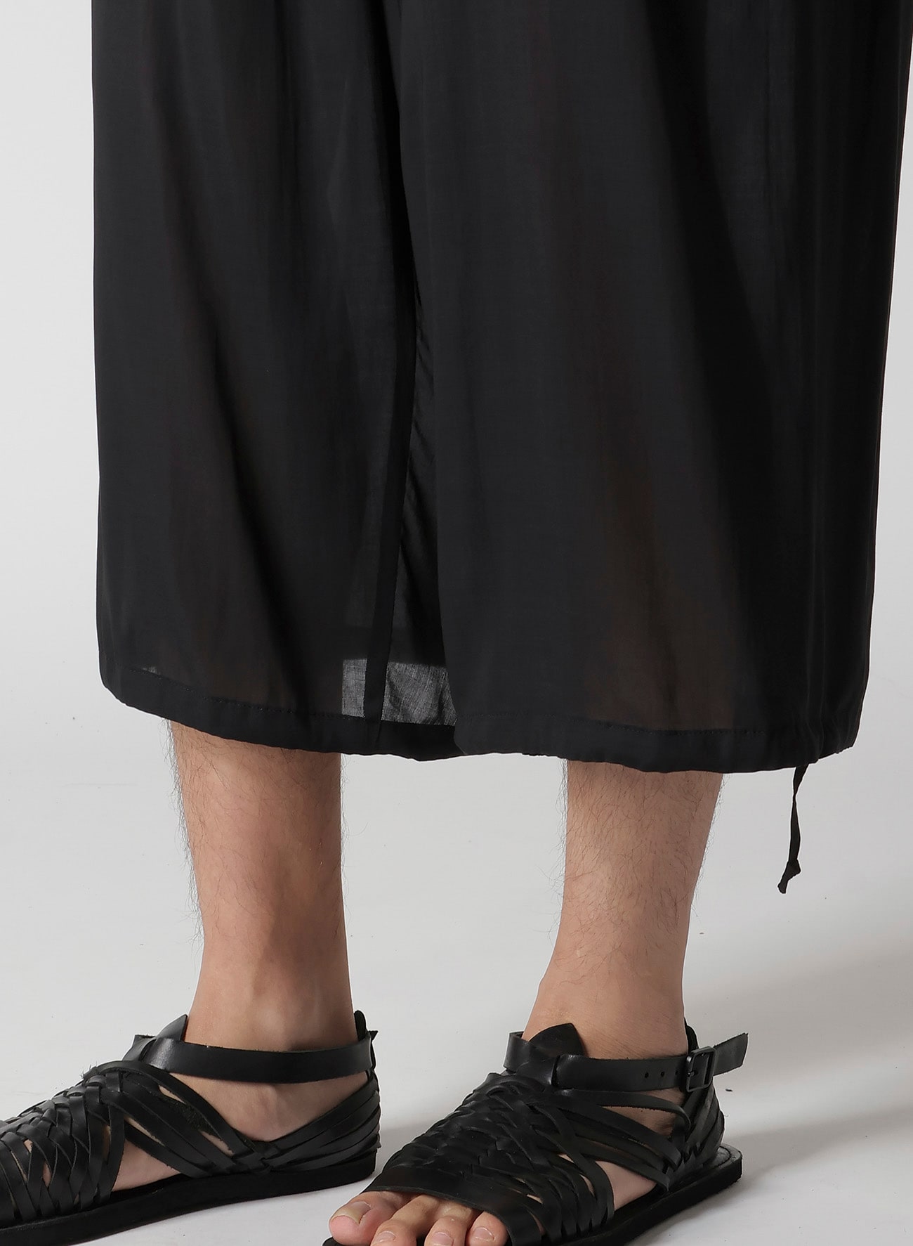 SEA PRINTED TAB POCKET PANTS