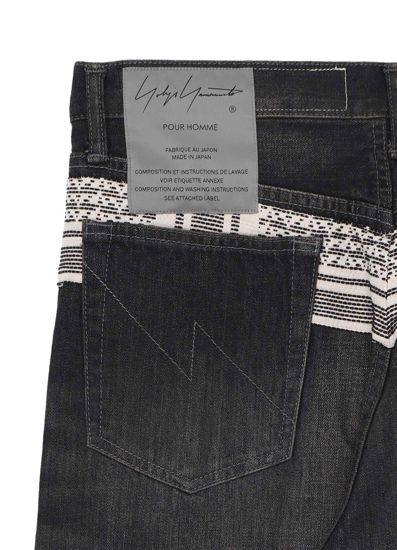 YOHJI YAMAMOTO × NH SAVAGE DENIM DP BASIC PANTS