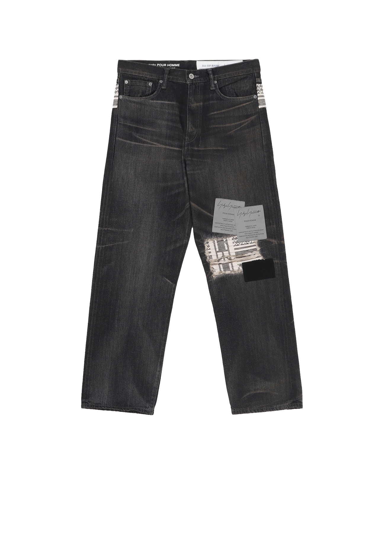 YOHJI YAMAMOTO × NH SAVAGE DENIM DP BASIC PANTS