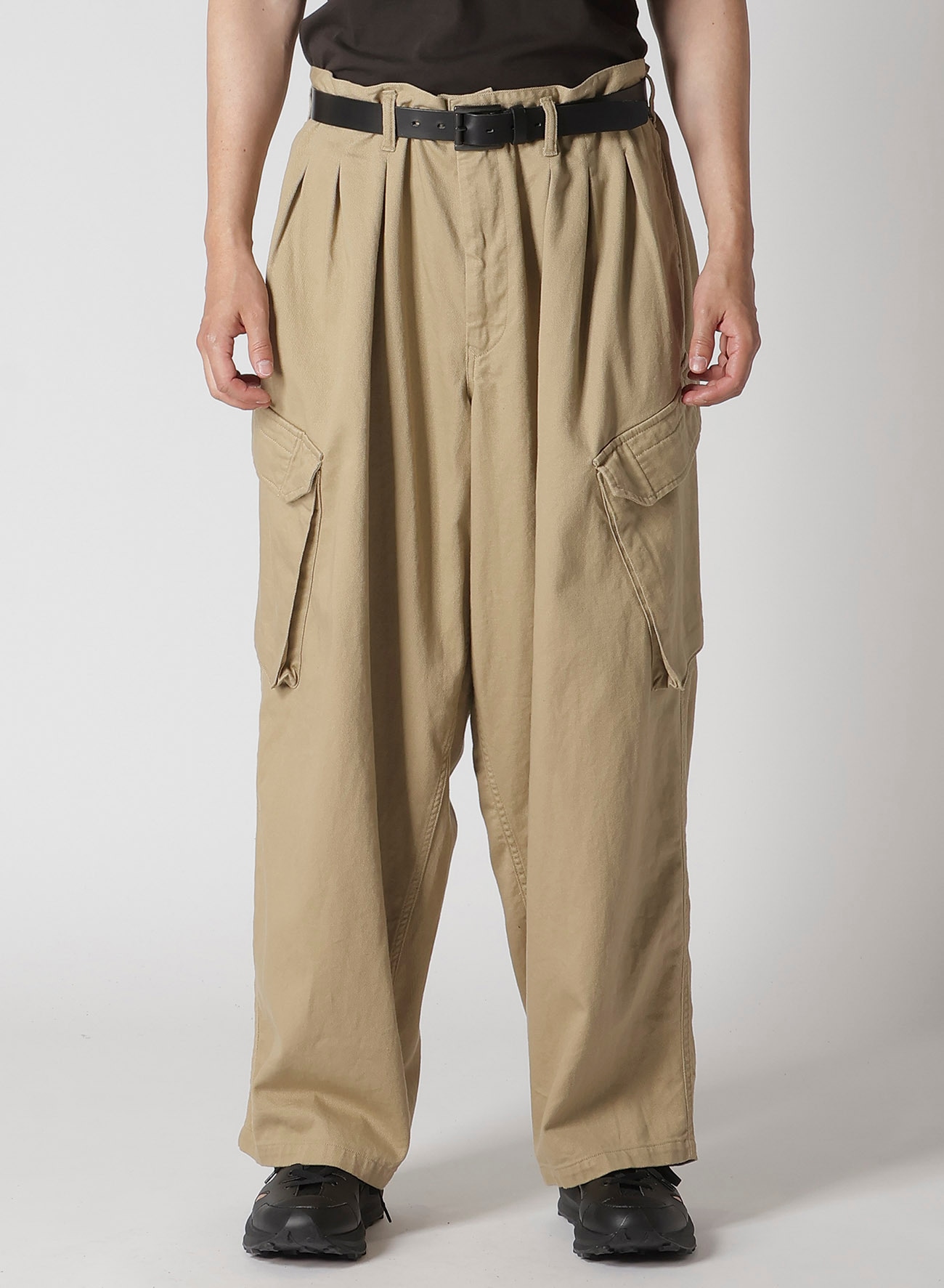 BS/ KATSURAGI 12 TUCKS WORK PANTS