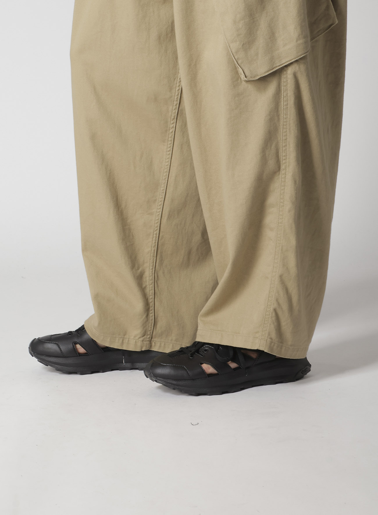 BS/ KATSURAGI 12 TUCKS WORK PANTS