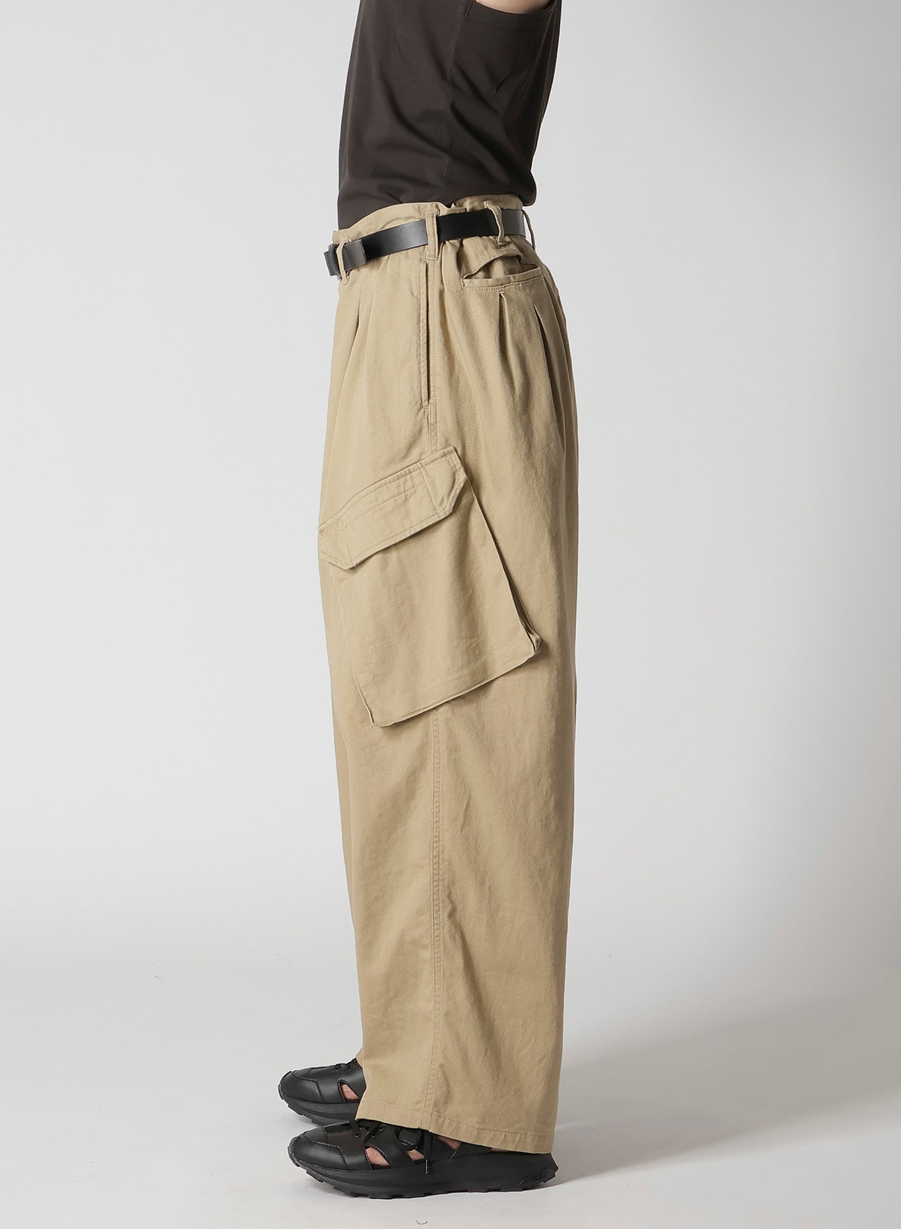 BS/ KATSURAGI 12 TUCKS WORK PANTS